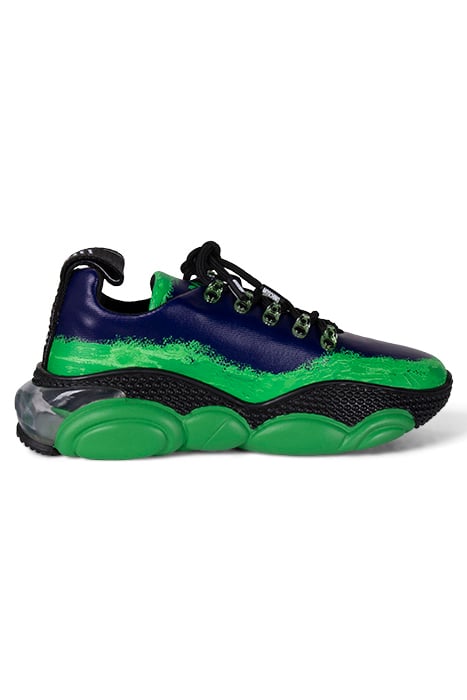SNEAKERU.BOLLA35  TESS.PENN.NAVYVER by Moschino