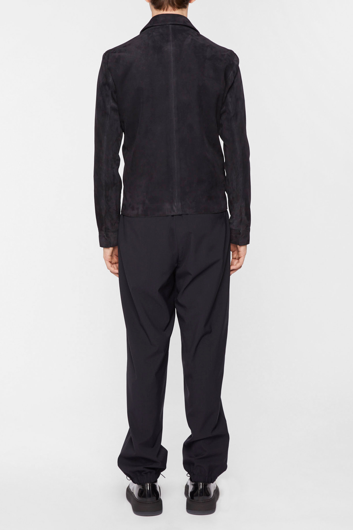 GENTS SUEDE JACKET NAVY 3