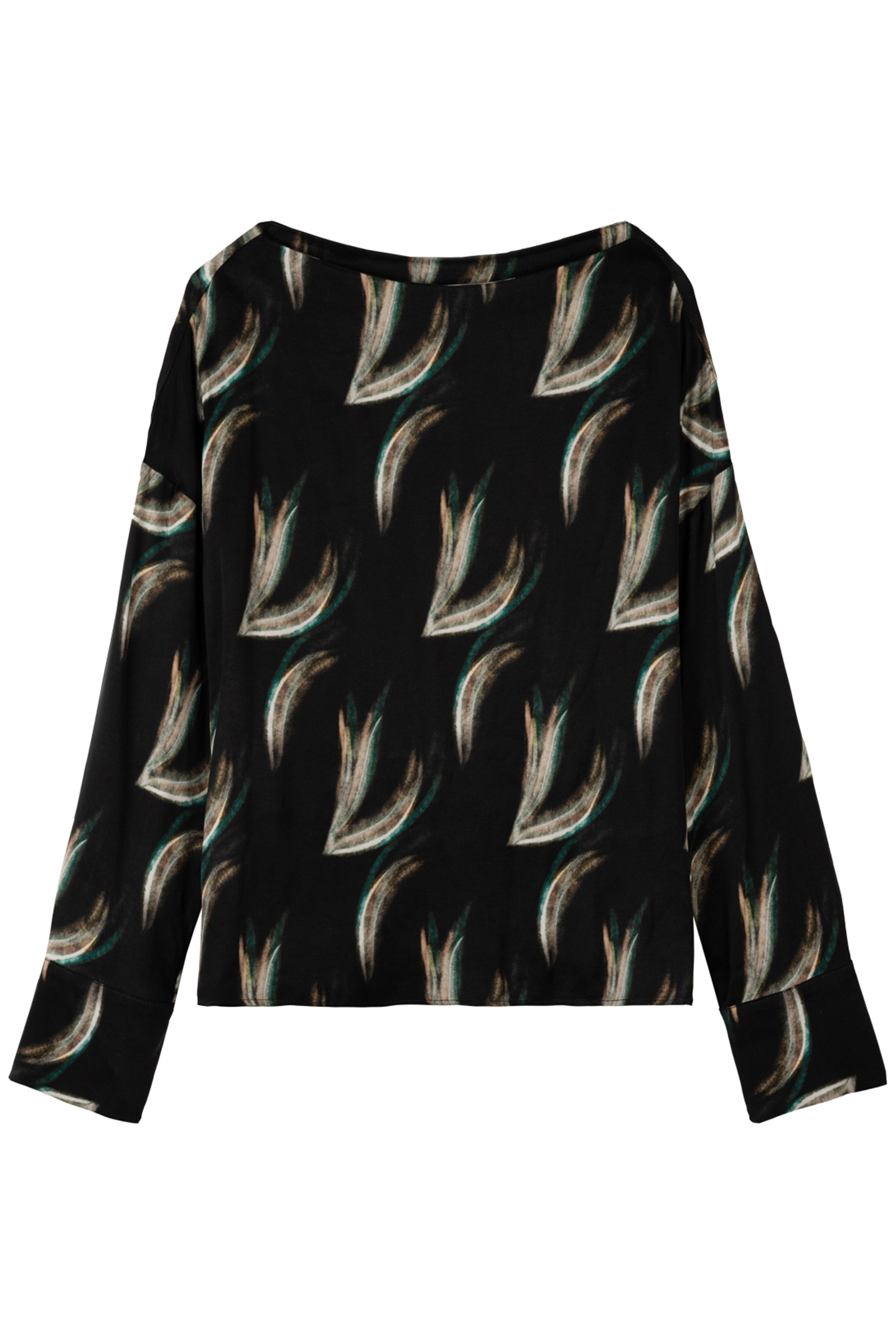 FOREST FADE SATIN TOP JETSET/FOREST/MARSHMALLOW 4