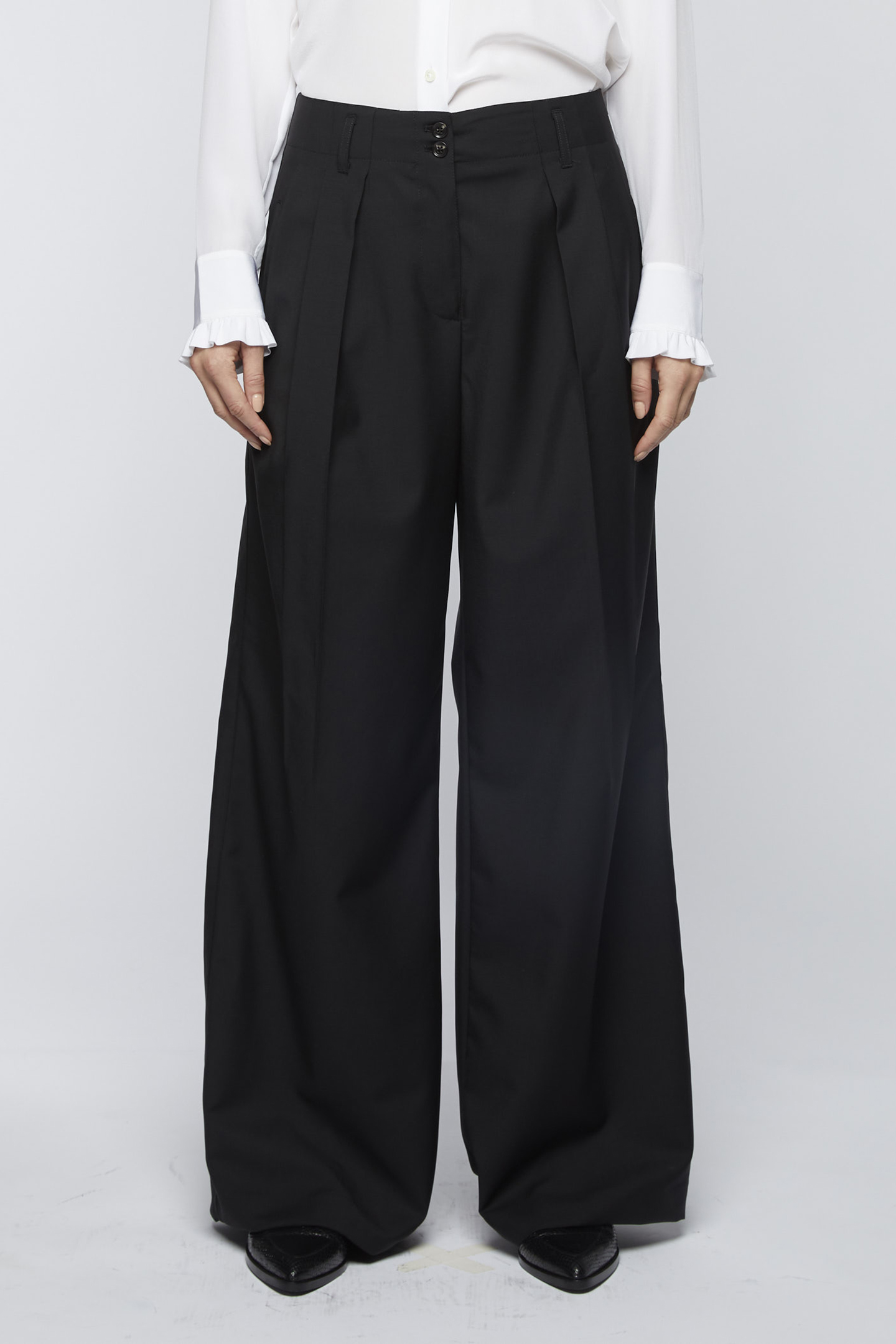 WOMENS TROUSERS BLACK 1