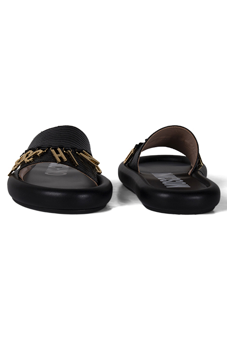 BLACK SANDALS BLACK 2