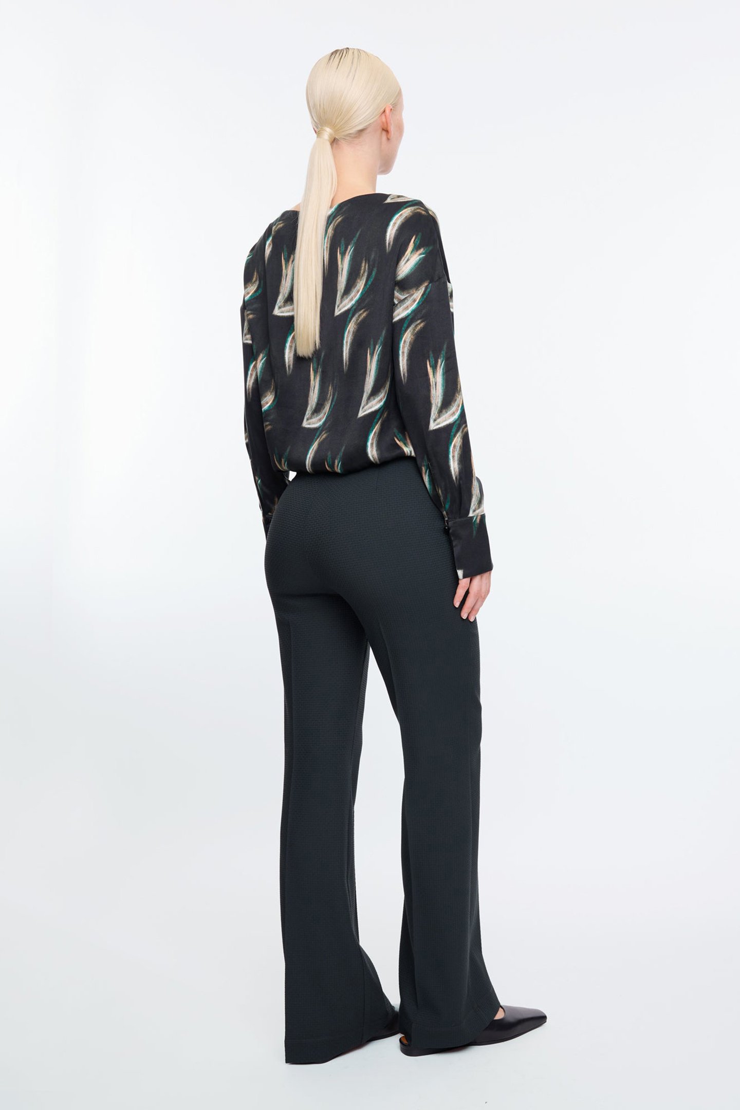 FOREST FADE SATIN TOP JETSET/FOREST/MARSHMALLOW 3