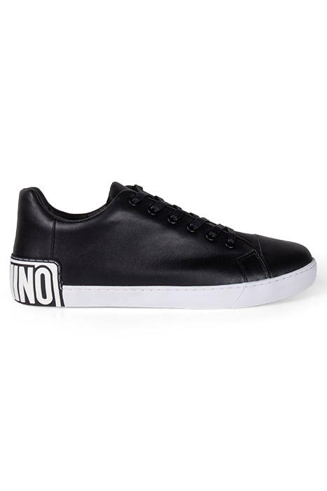 SNEAKERU.VULC.25 VITELLO NERO by Moschino