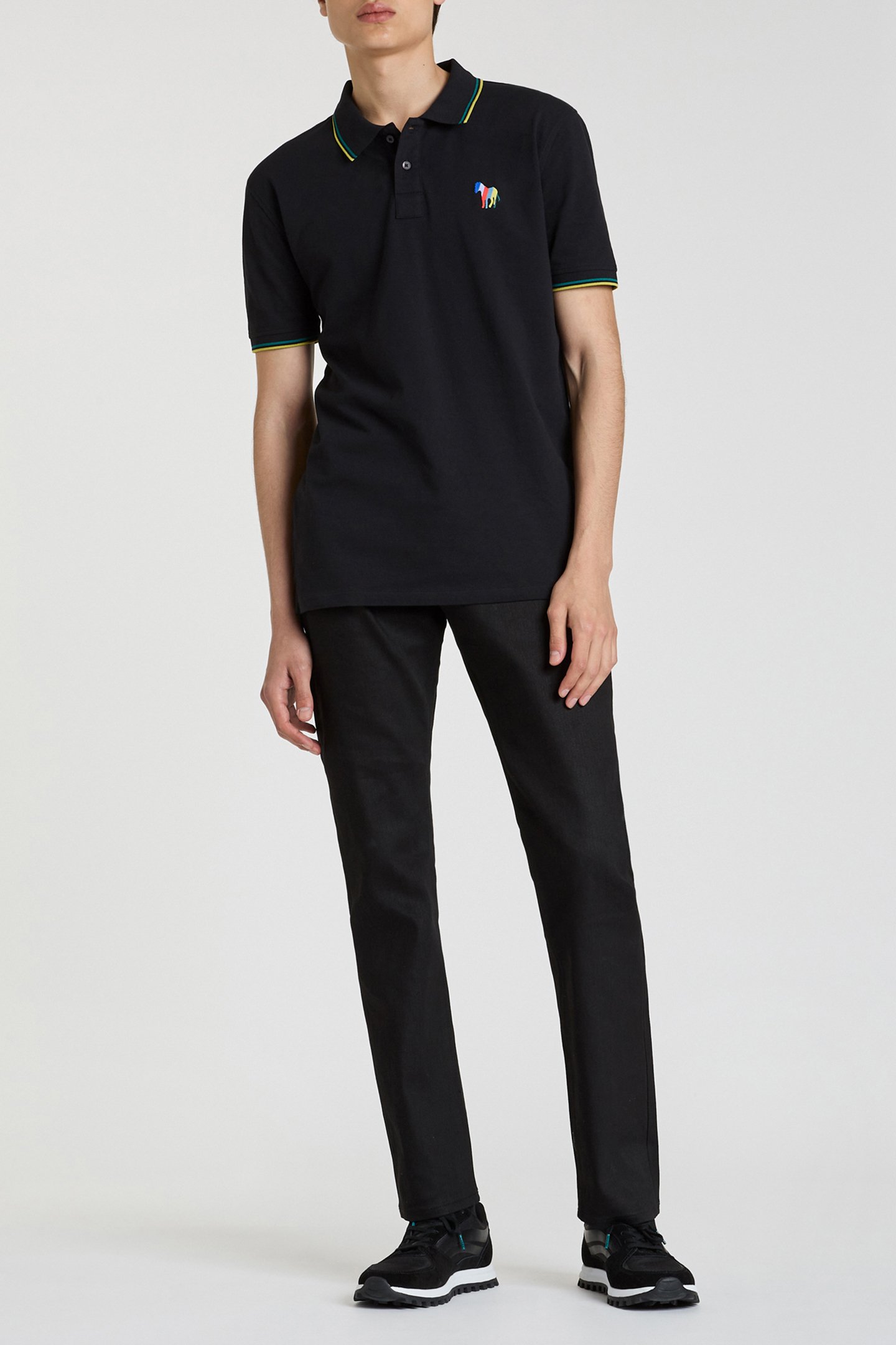 MENS SLIM FIT JEAN RINSE WASH 3