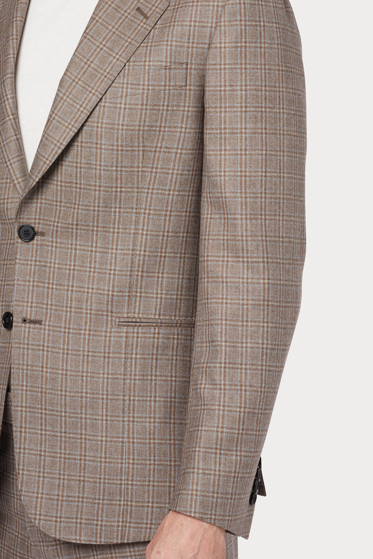 GENTS 2BTN JACKET LIGHT BEIGE 4