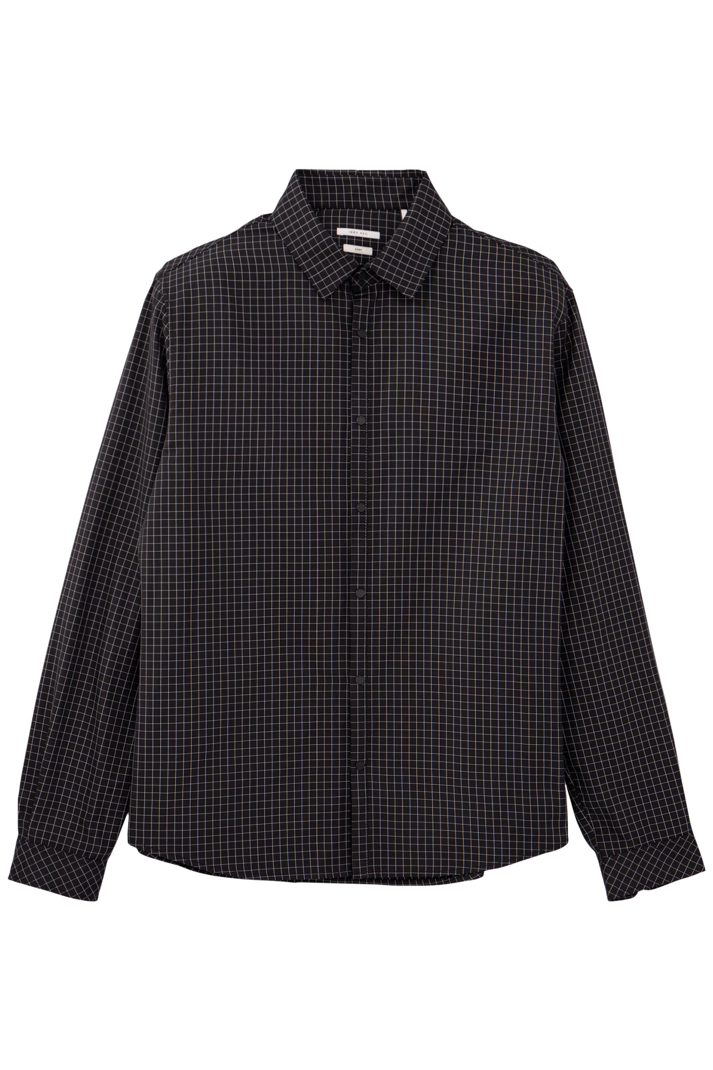 DRYFAST BLACK CHECK REGULAR SHIRT 4