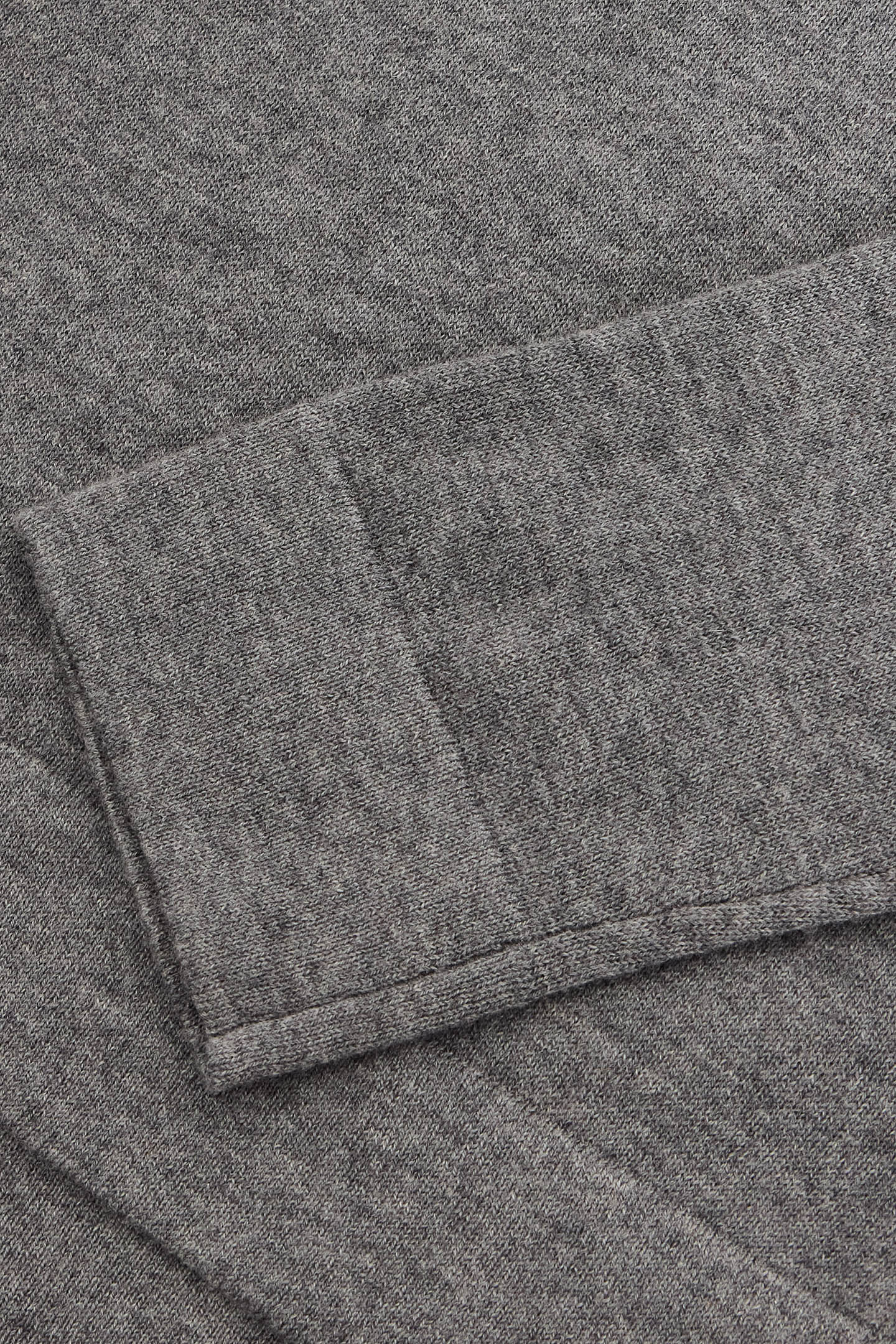 ORLA WOOL COTTON BLEND JUMPER MID GREY 2