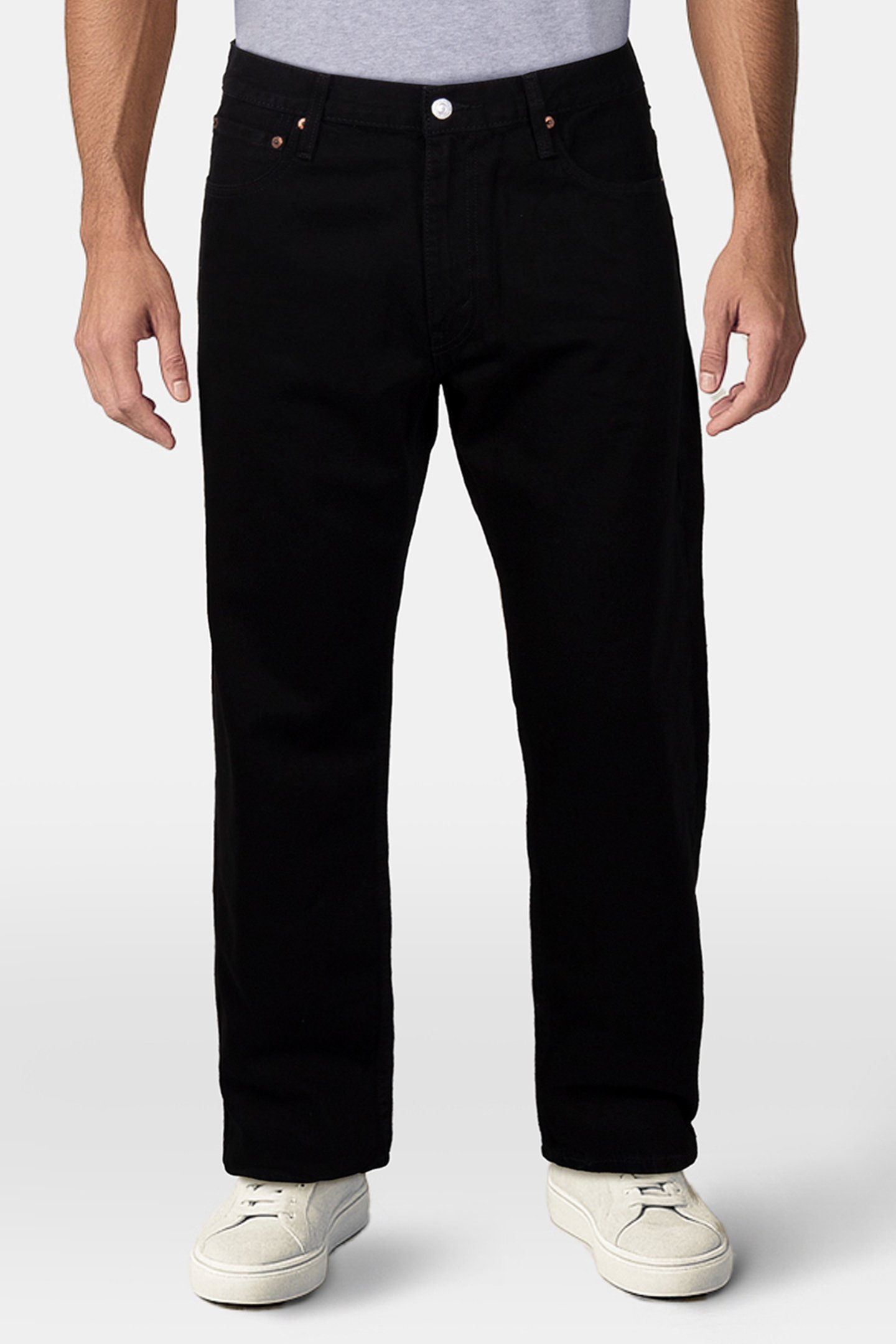 LSE 569 LOOSE STRAIGHT BLACK RINSE ADV by Levi's