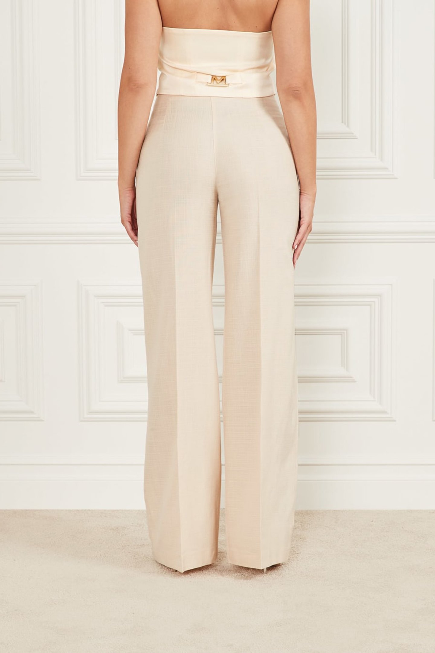 DANIELLE PANT EGGSHELL ECRU 2