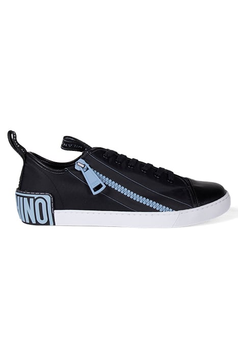 SNEAKERU.VULC25 MIX NERO+AZZURRO by Moschino