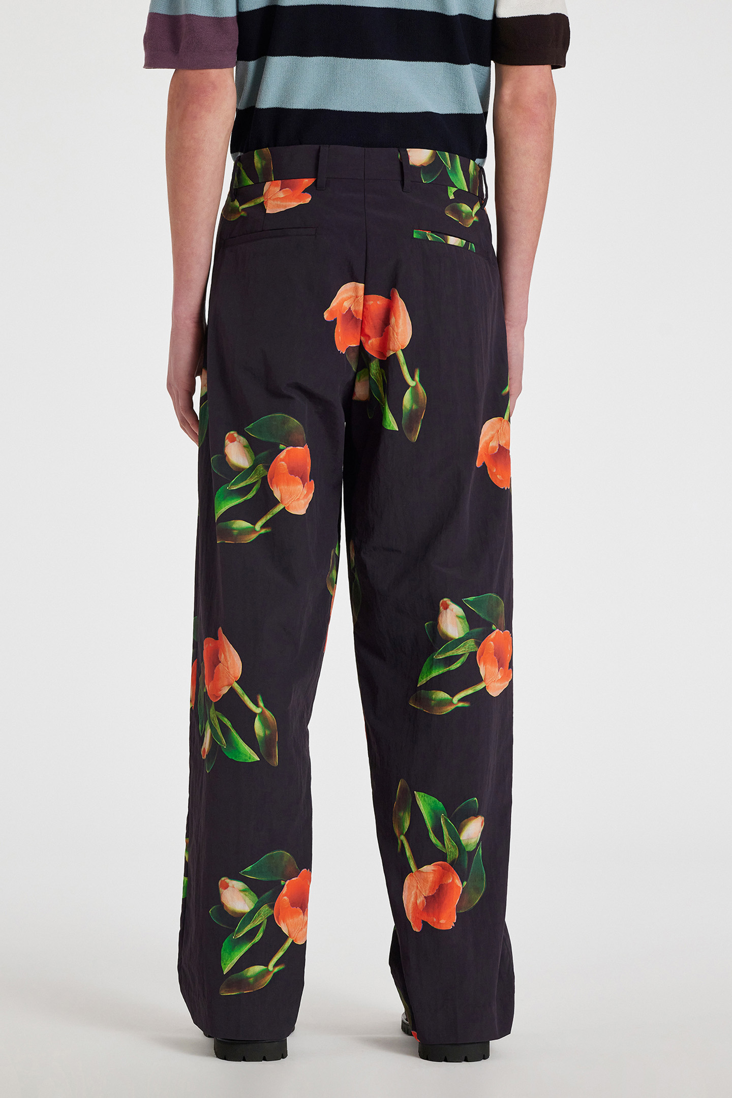 MENS POP TROUSER DARK BROWN 2