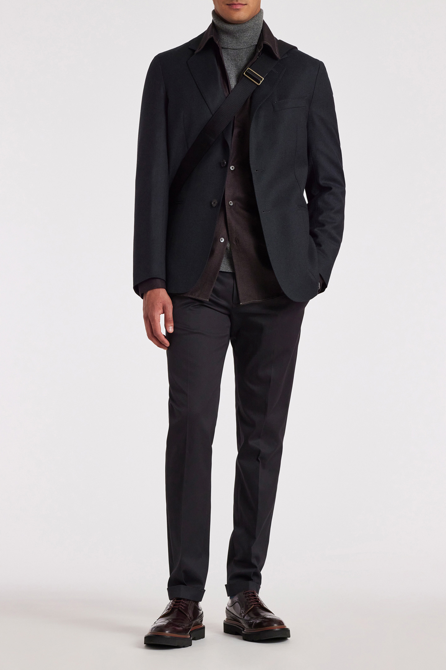 TROUSER BLACK MELANGE 3