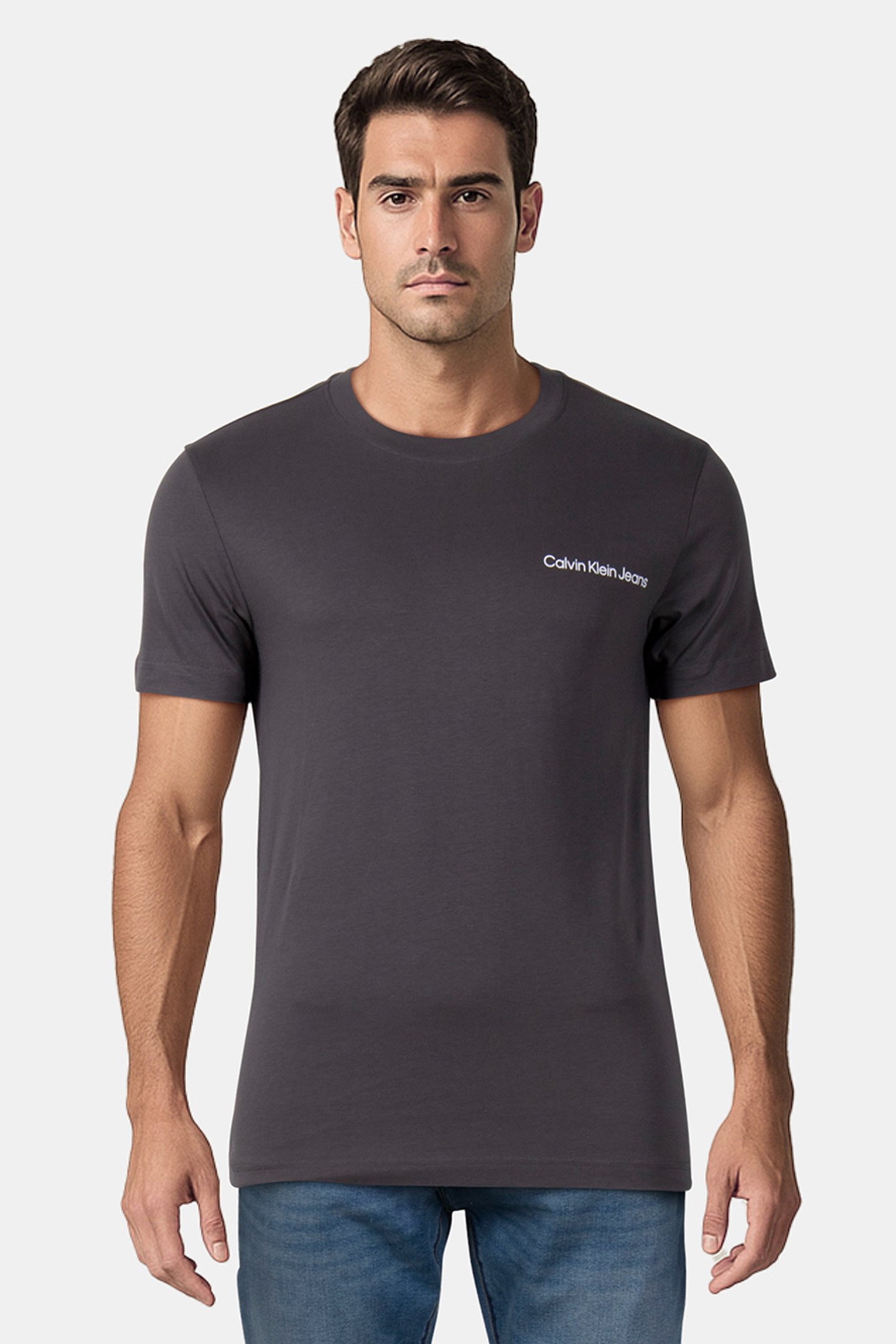 INSTITUTIONAL SLIM FIT DARK GREY by Calvin Klein