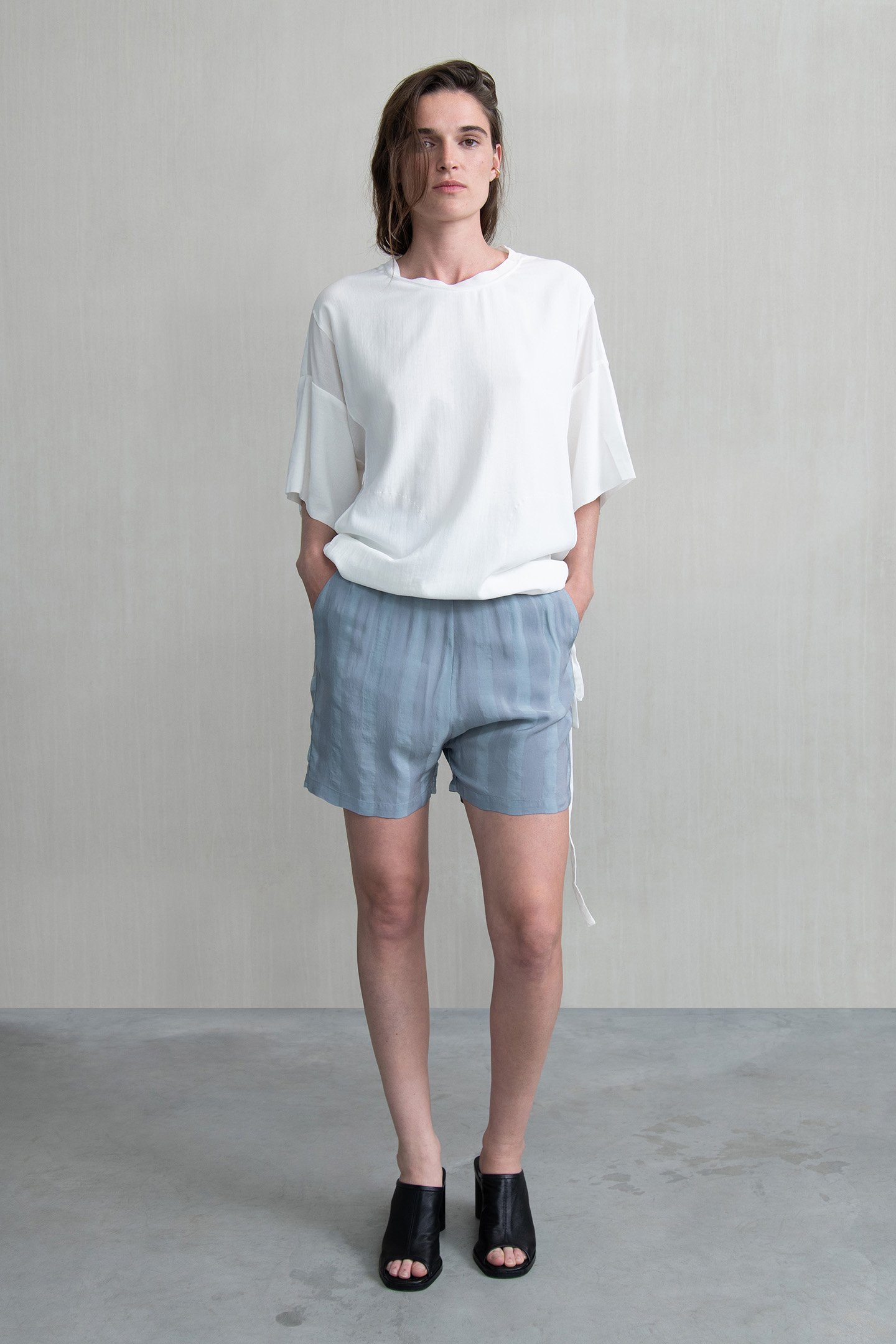 SOOPH S TROUSERS STEEL by Humanoid