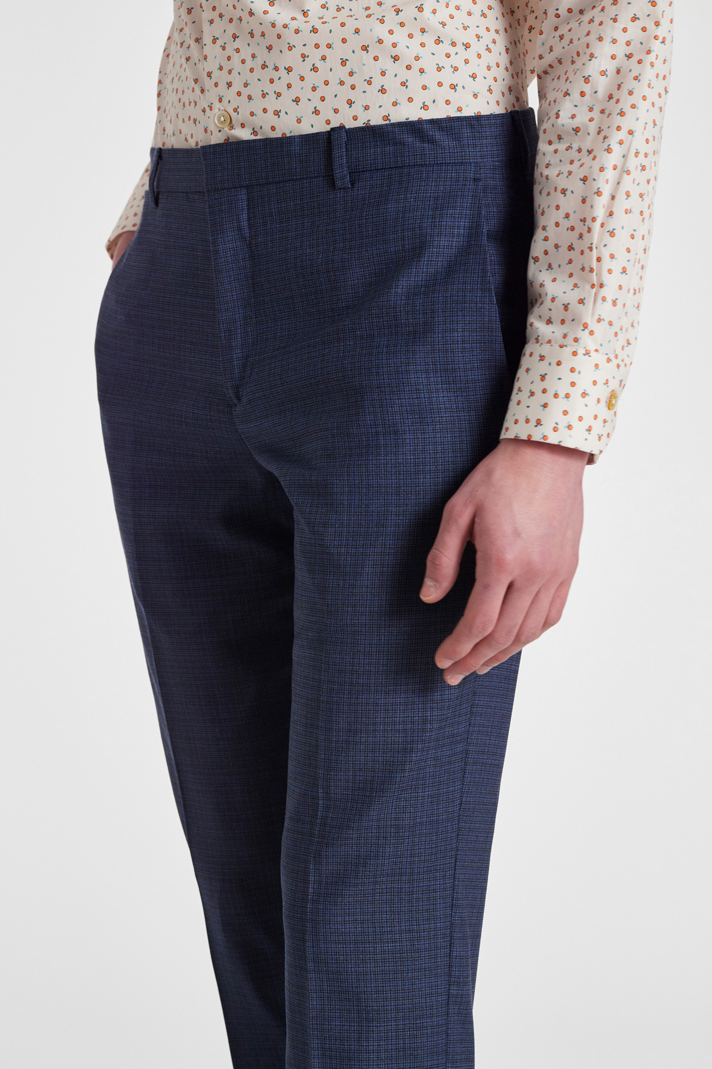 MENS SLIM FIT 2BTN SUIT NAVY 9