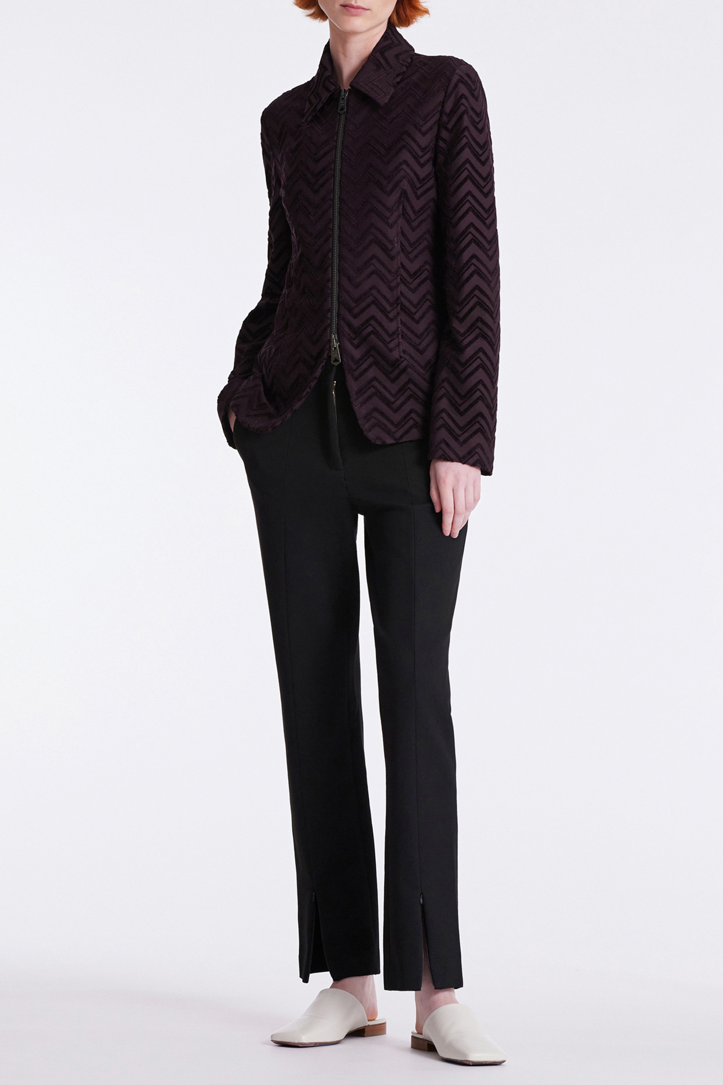 WOMENS JACKET DARK VIOLET 3