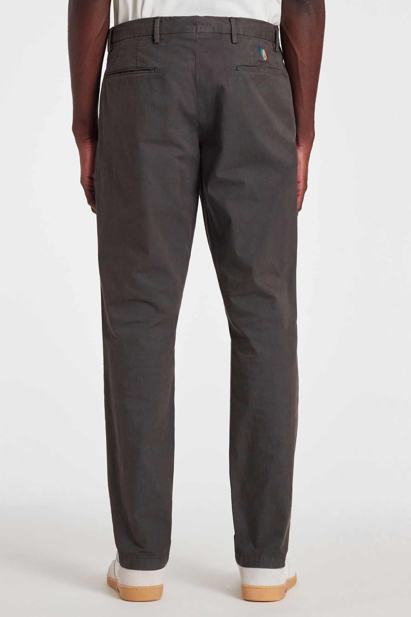 MENS MID FIT CLEAN CHINO DARK TAUPE 2