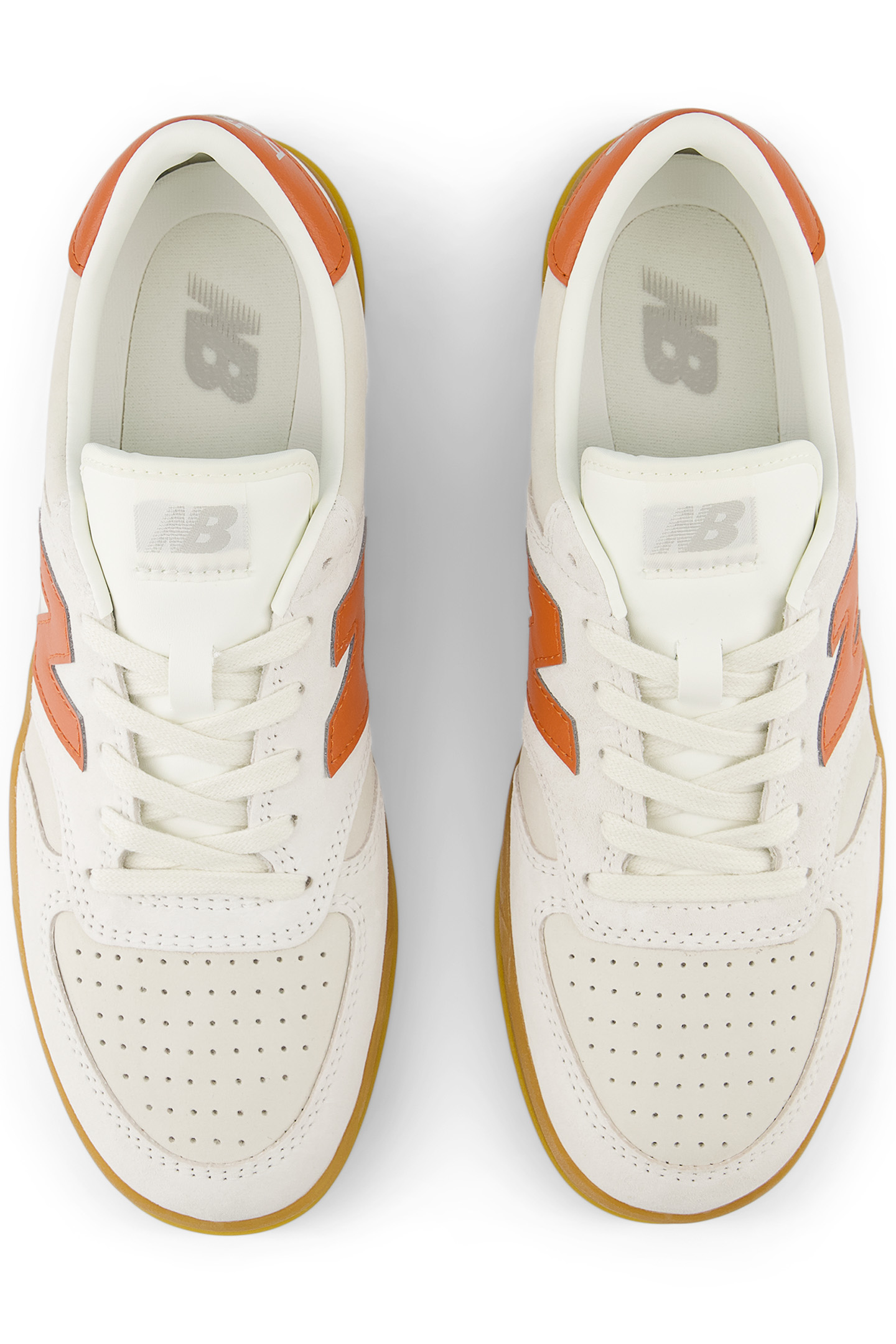 CT500DA SNEAKERS IN WHITE AND ORANGE 3