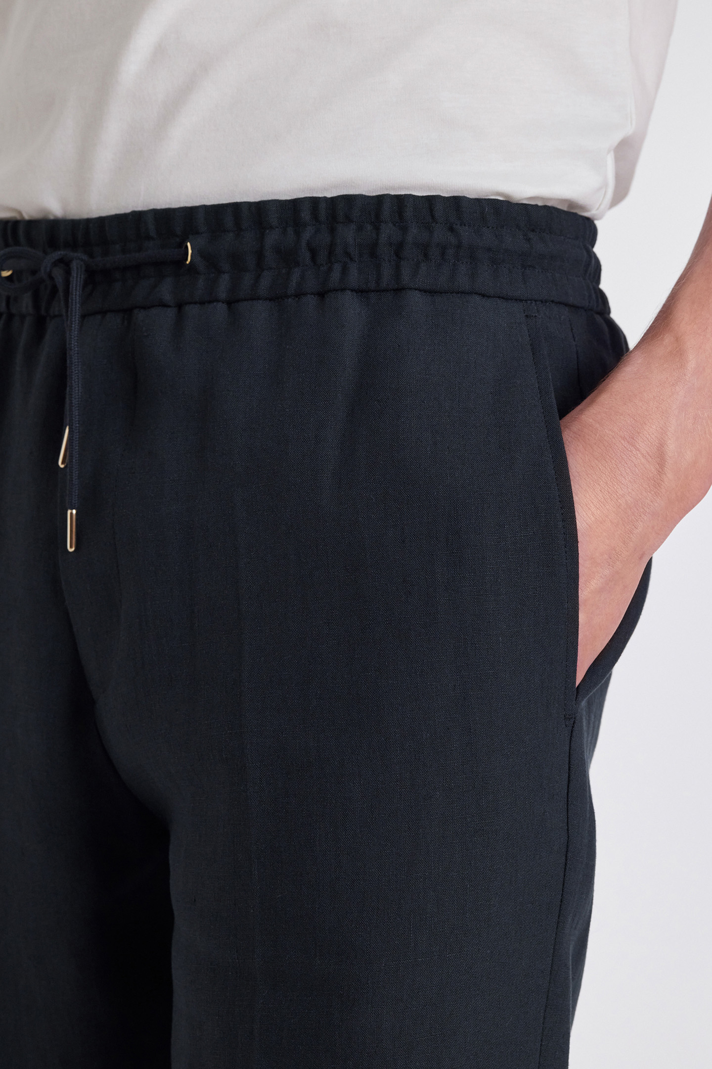 MENS DRAWCORD TROUSER VERY DARK NAVY 5