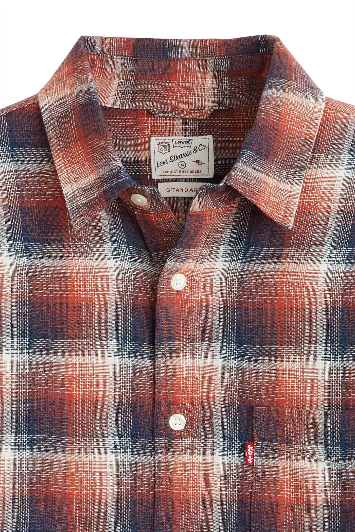 SUNSET 1 POCKET STANDARD NOLAN PLAID DRESS 7