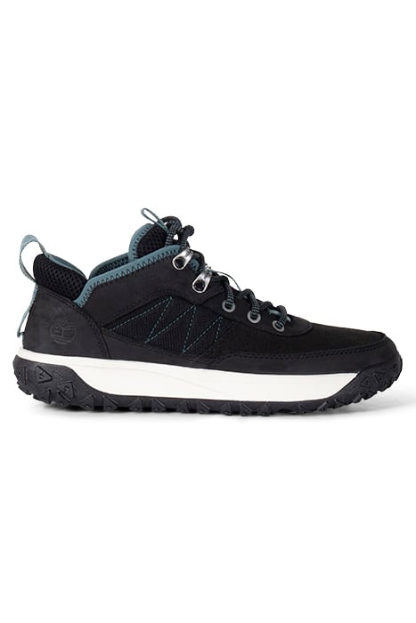 GREENSTRIDE MOTION 6 LOW LACE UP SNEAKER BLACK NUBUCK WITH W by Timberland