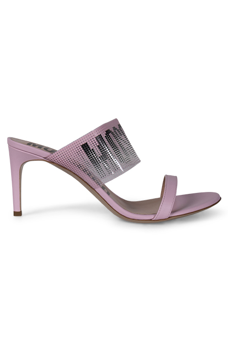 WHITE SANDALS PINK 1
