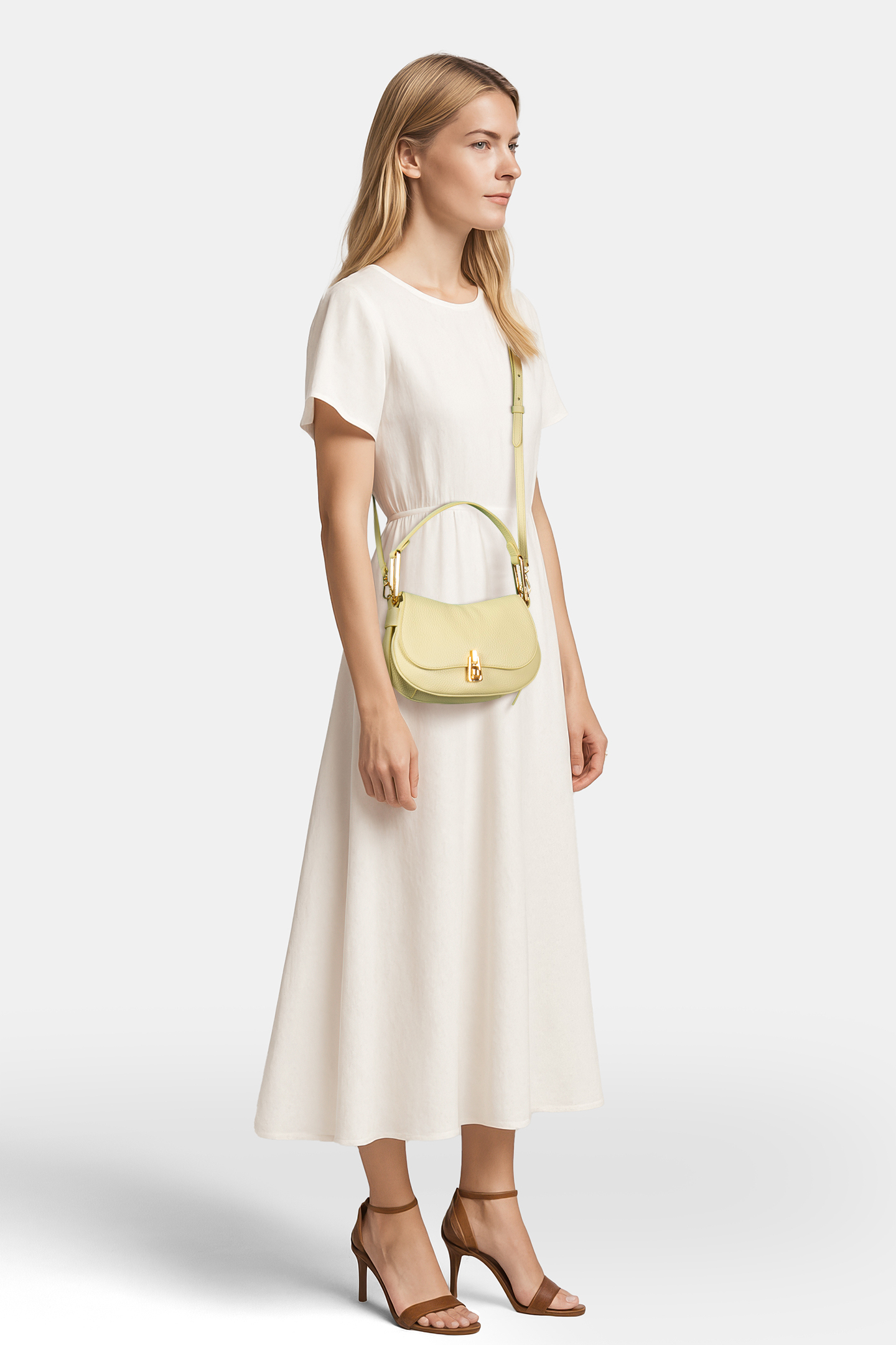 MINI SHOULDER BAG IN LEATHER 2