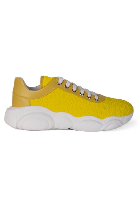 YELLOW SNEAKERS YELLOW by Moschino