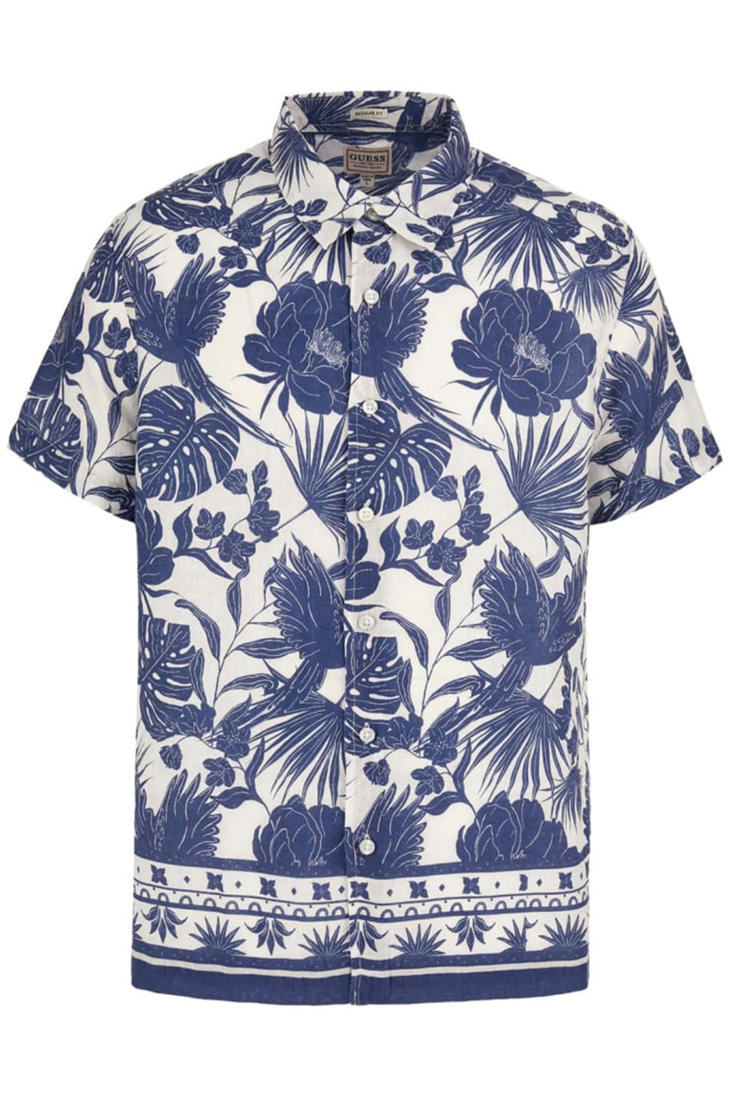 SS ISLAND LINEN BORD TROPICAL LINOCUT PEN 4