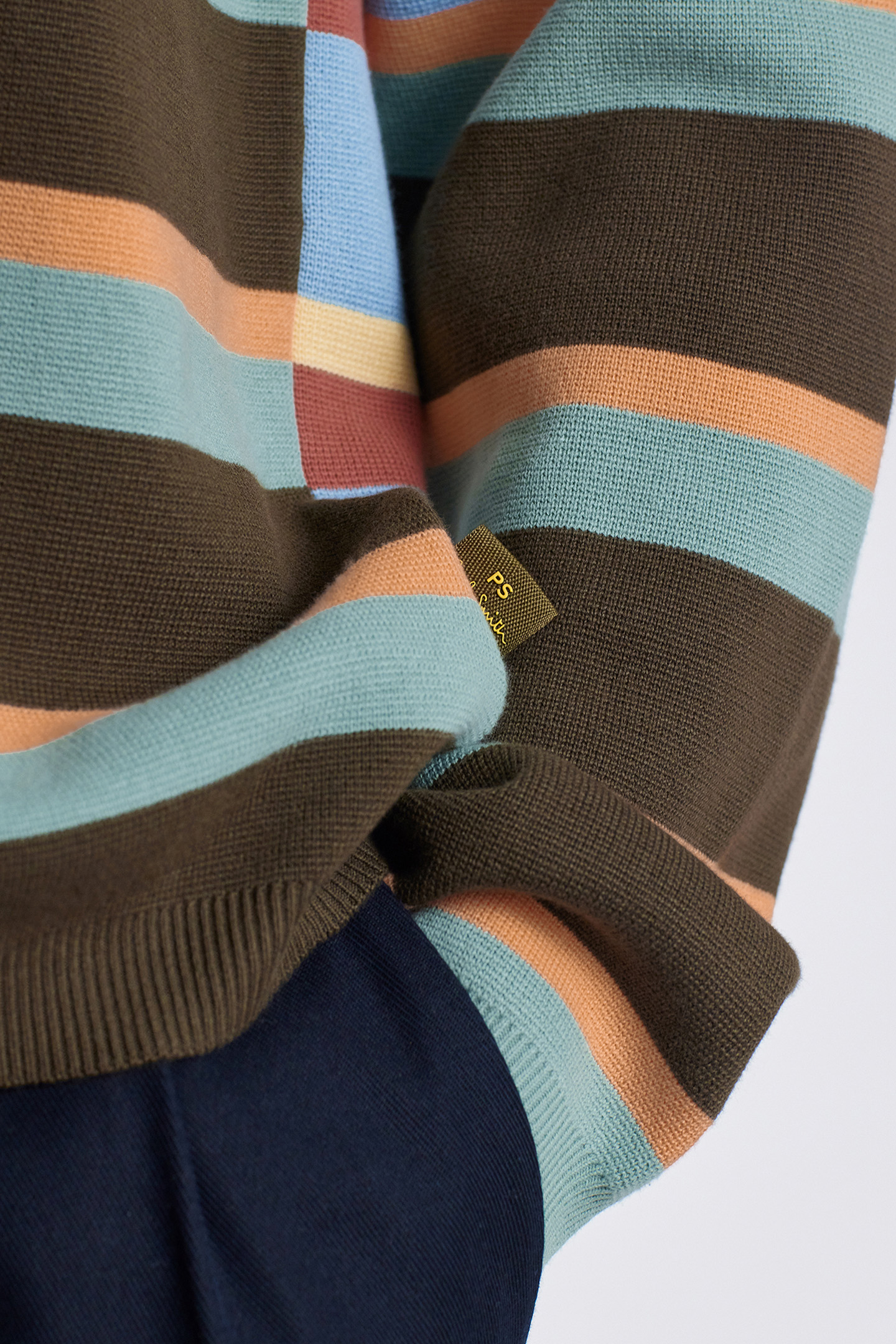 MENS SWEATER CREW NECK OLIVE GREEN 7