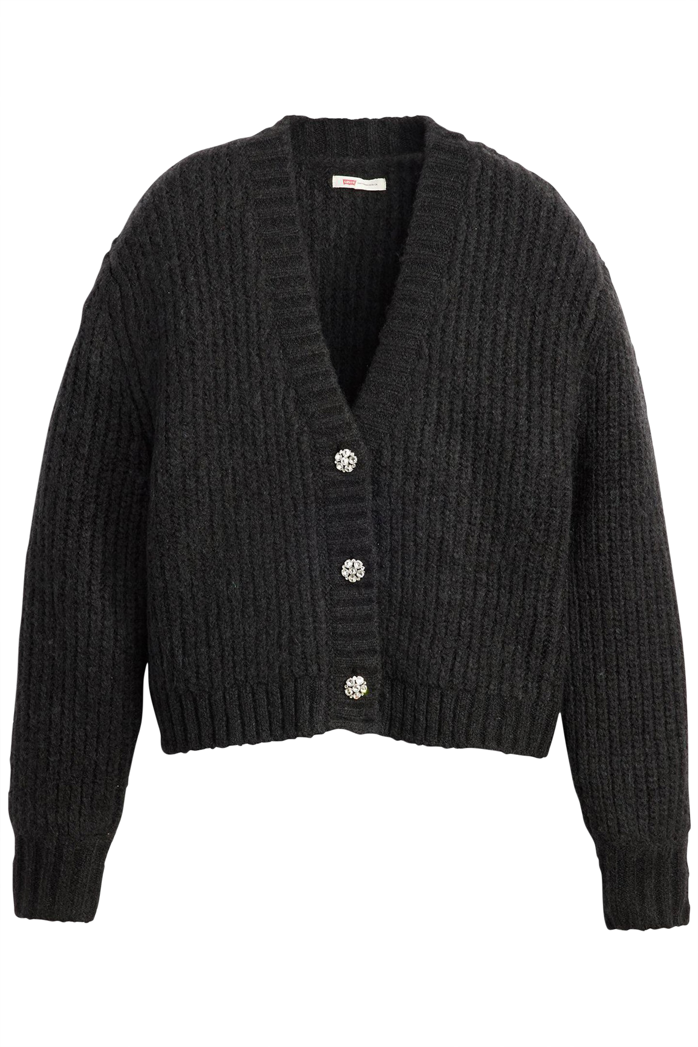 GALA FAIRISLE CARDIGAN CAVIAR 3