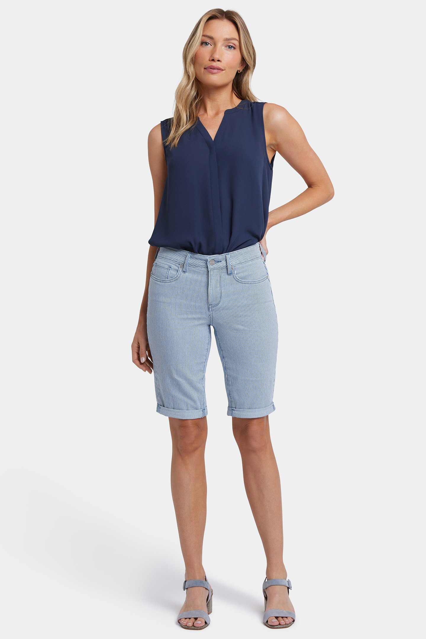 BRIELLA SHORT MERIDA STRIPE by NYDJ