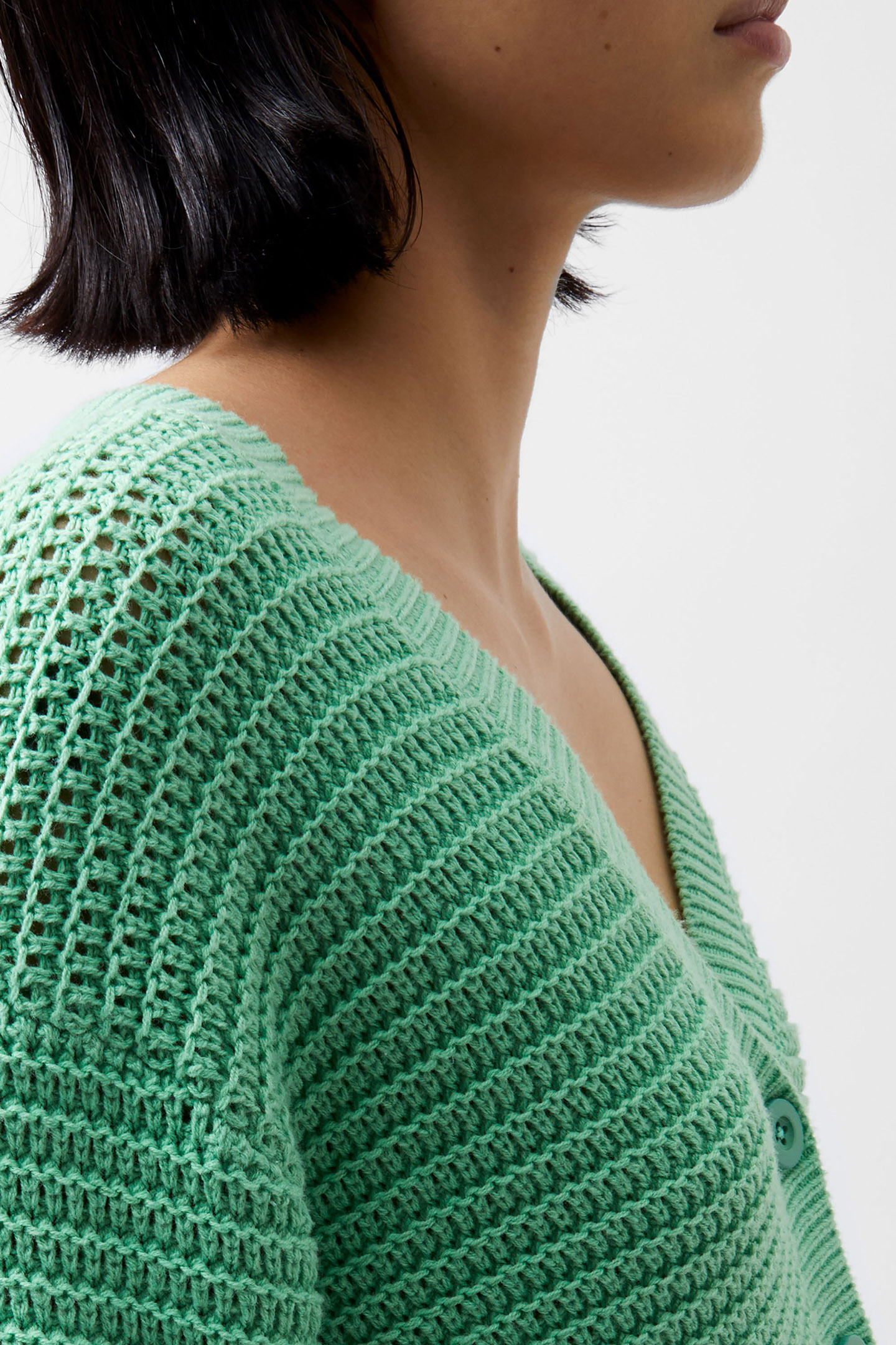 MANDA CARDIGAN MINTED GREEN 4