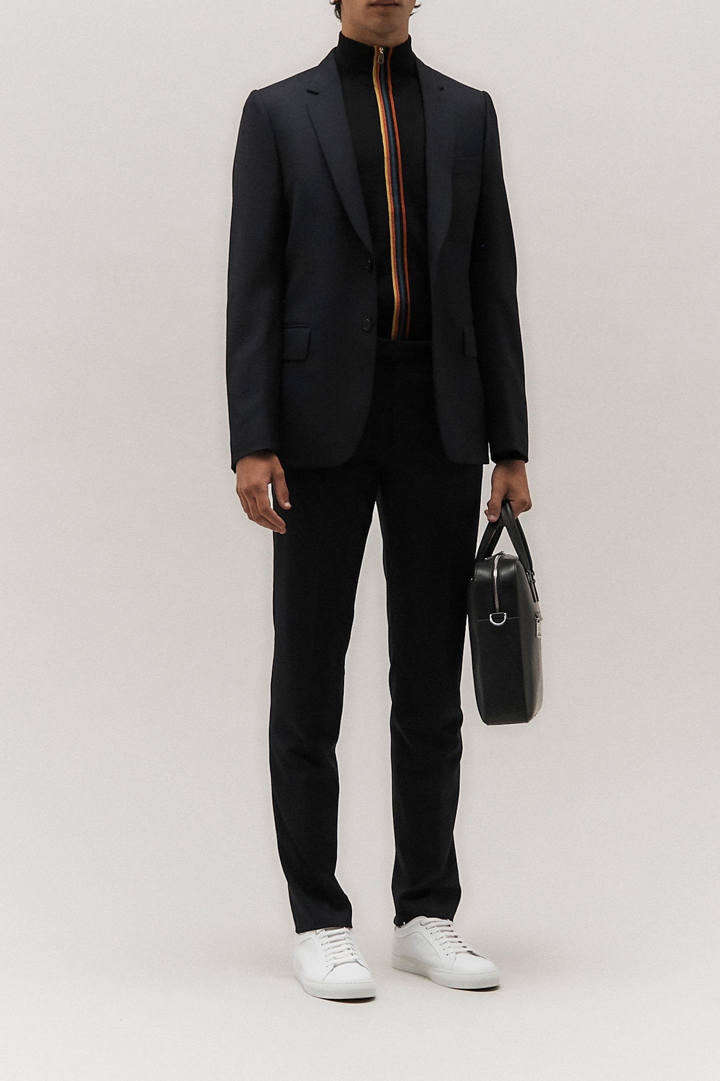 GENTS TAILORED FIT 2 BTN JACKET VERY DARK NAVY 1