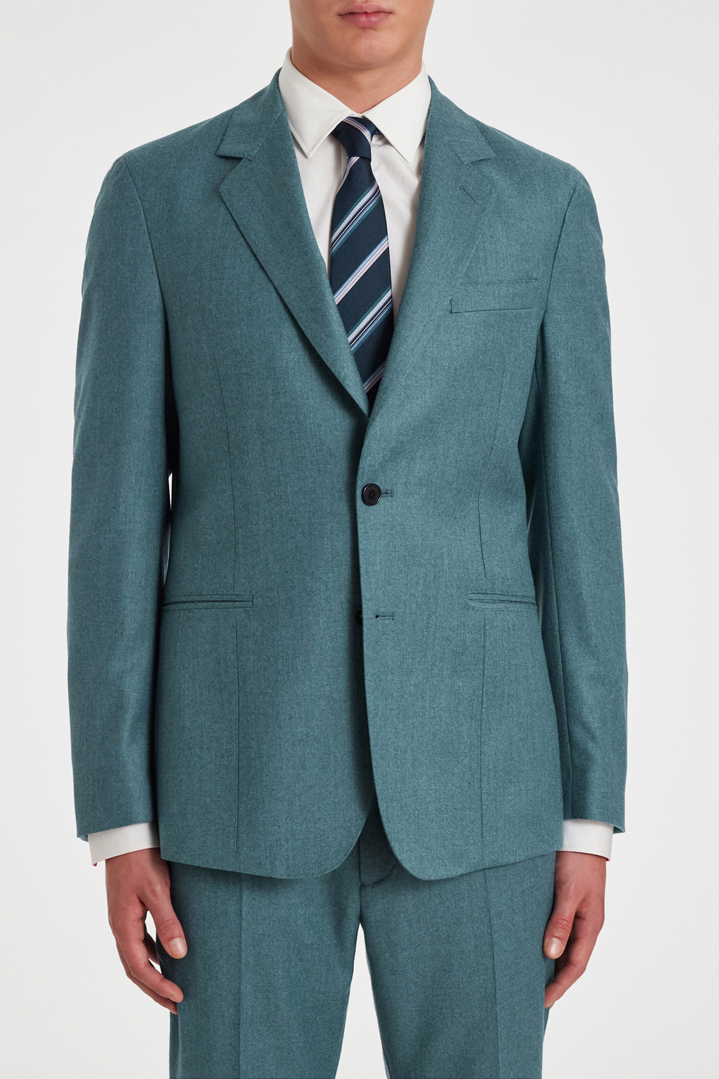 2 BUTTON JACKET COBALT BLUE 1