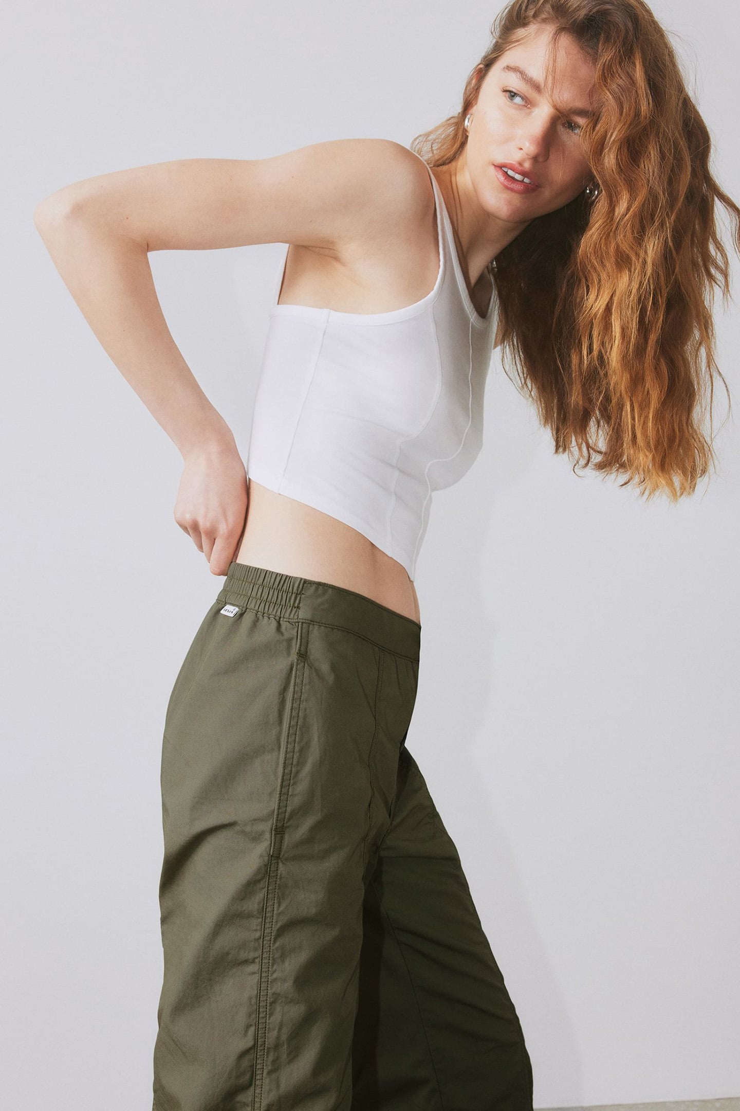 BAGGY PARACHUTE IVY GREEN 9