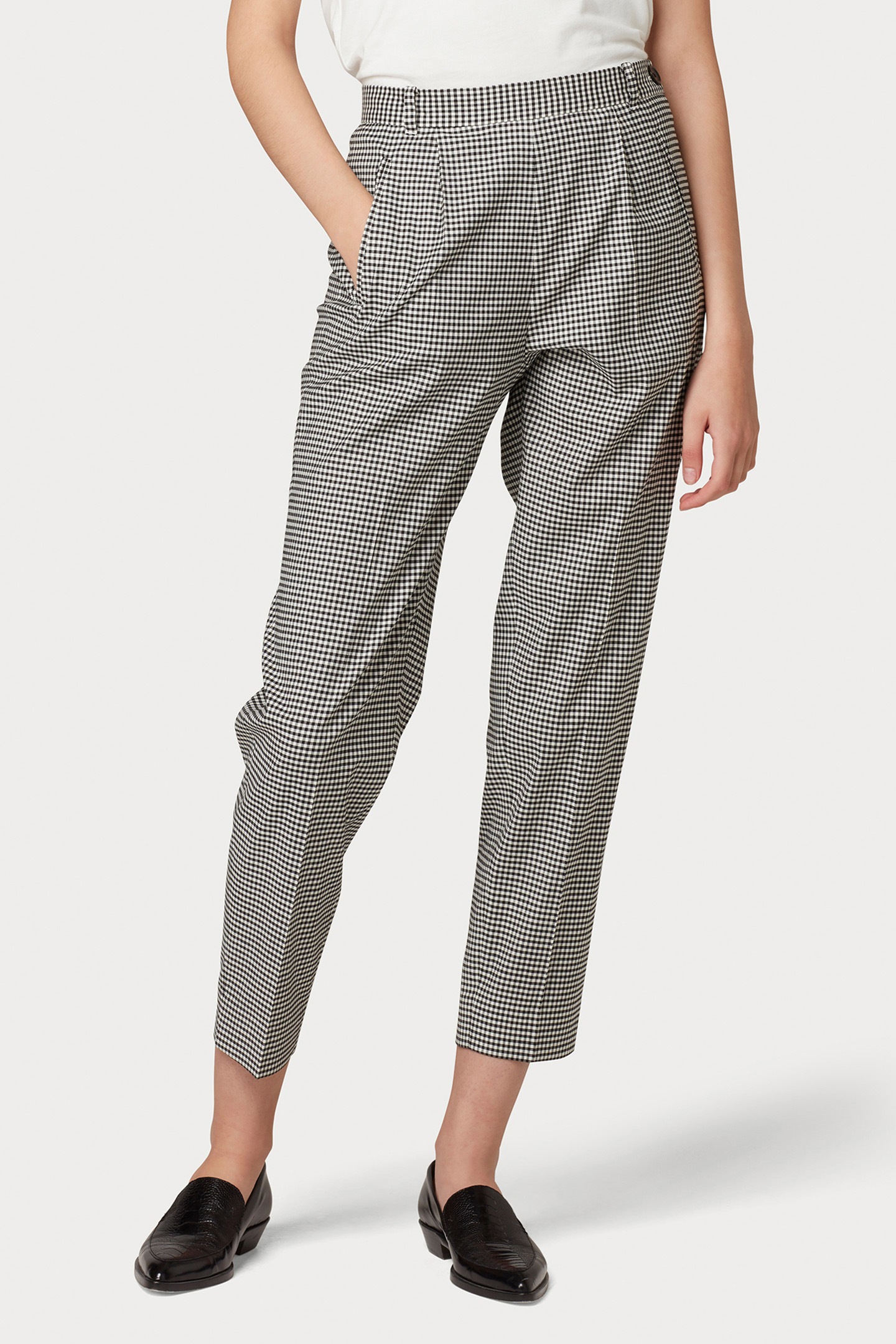 WOMENS TROUSERS OFF WHITE 1