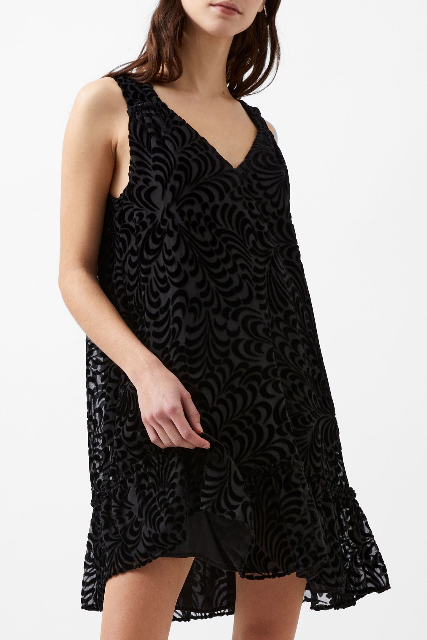 DIA DEVORE DRESS BLACKOUT by French Connection