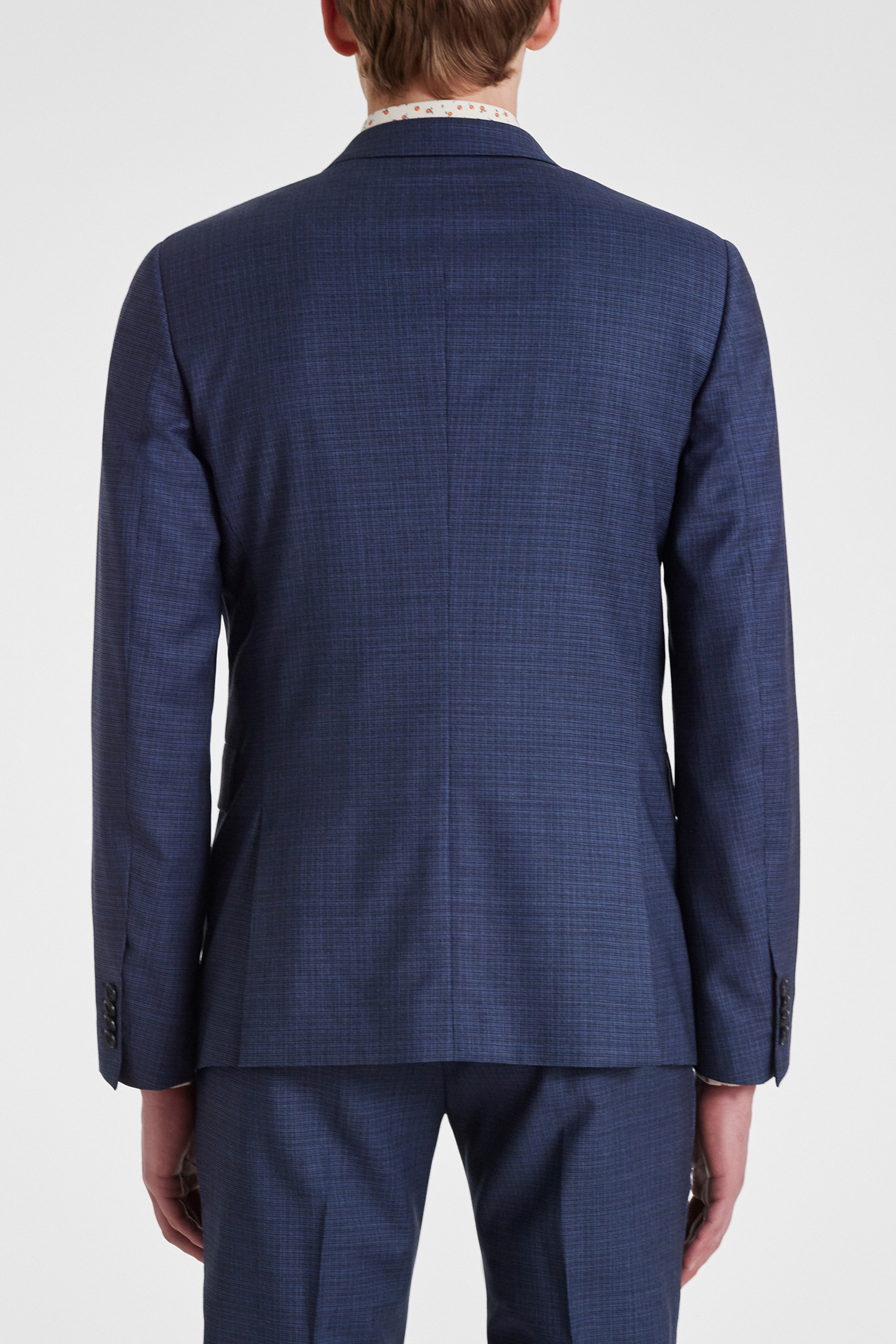MENS SLIM FIT 2BTN SUIT NAVY 3