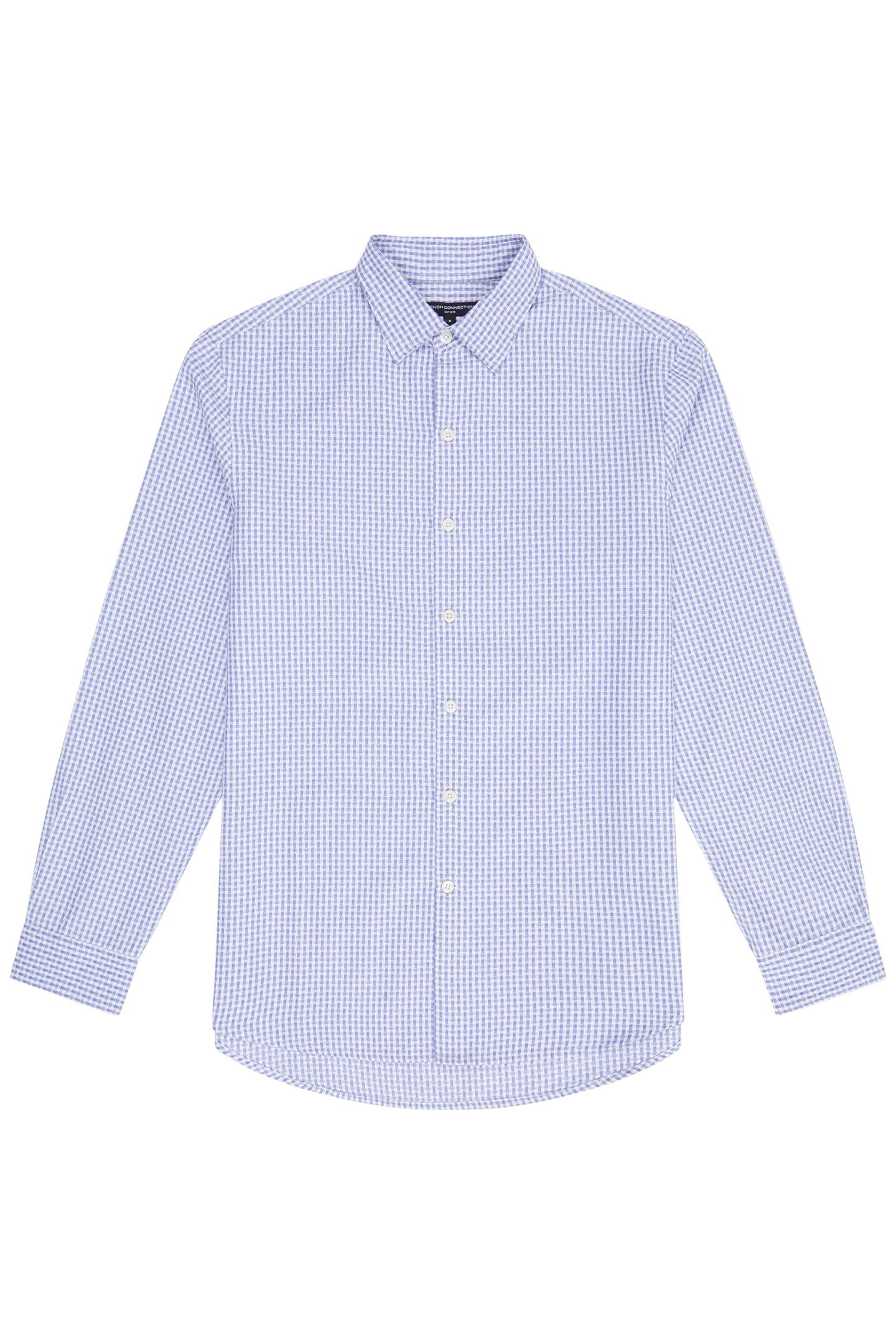 REGULAR FIT/CLASSIC COLLAR BLUE CHECK 4
