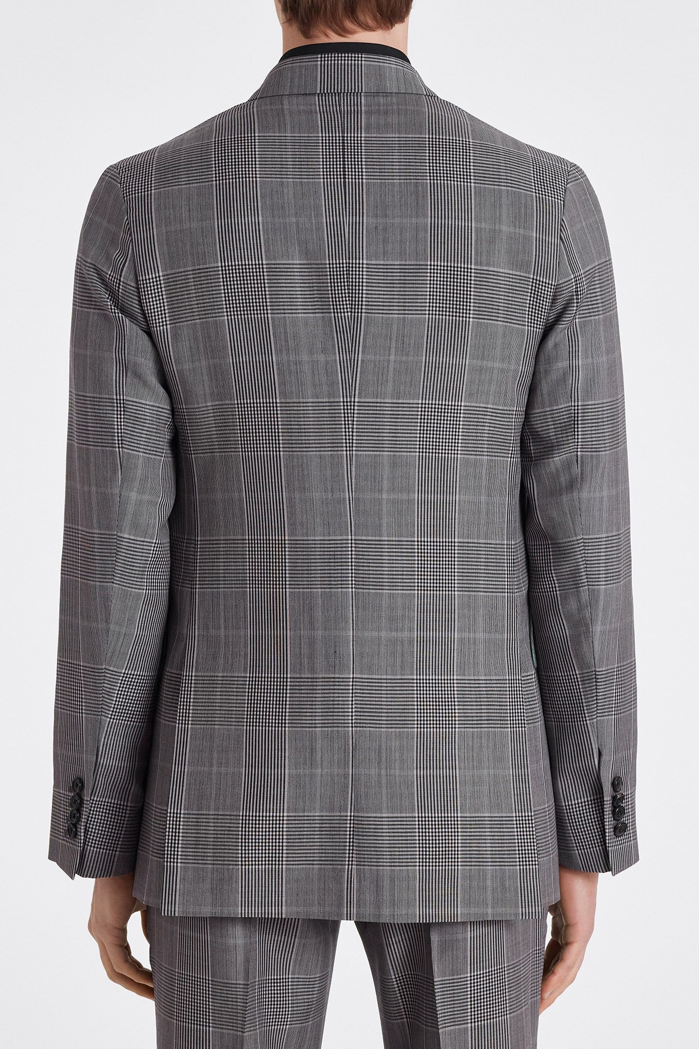 MENS 1 BUTTON JACKET GREY 2