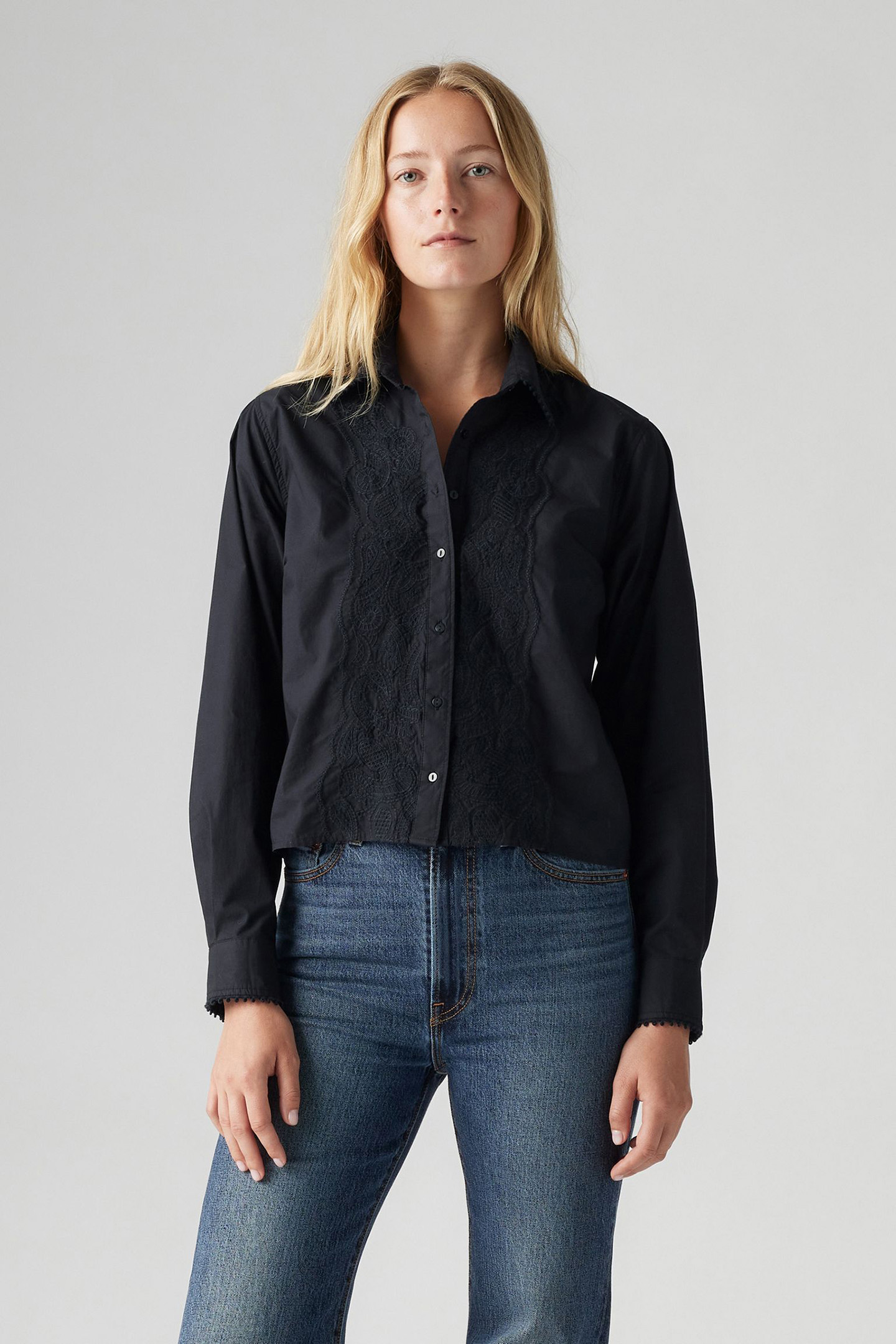 WINONA SHIRT ANTHRACITE NIGHT 1