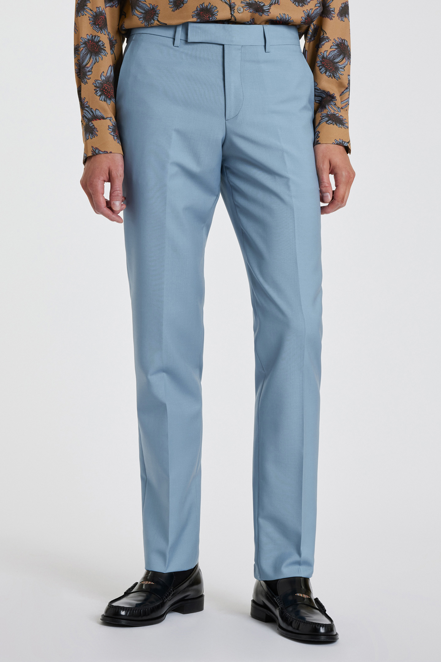 GENTS 2 BUTTON SUIT LIGHT BLUE 4