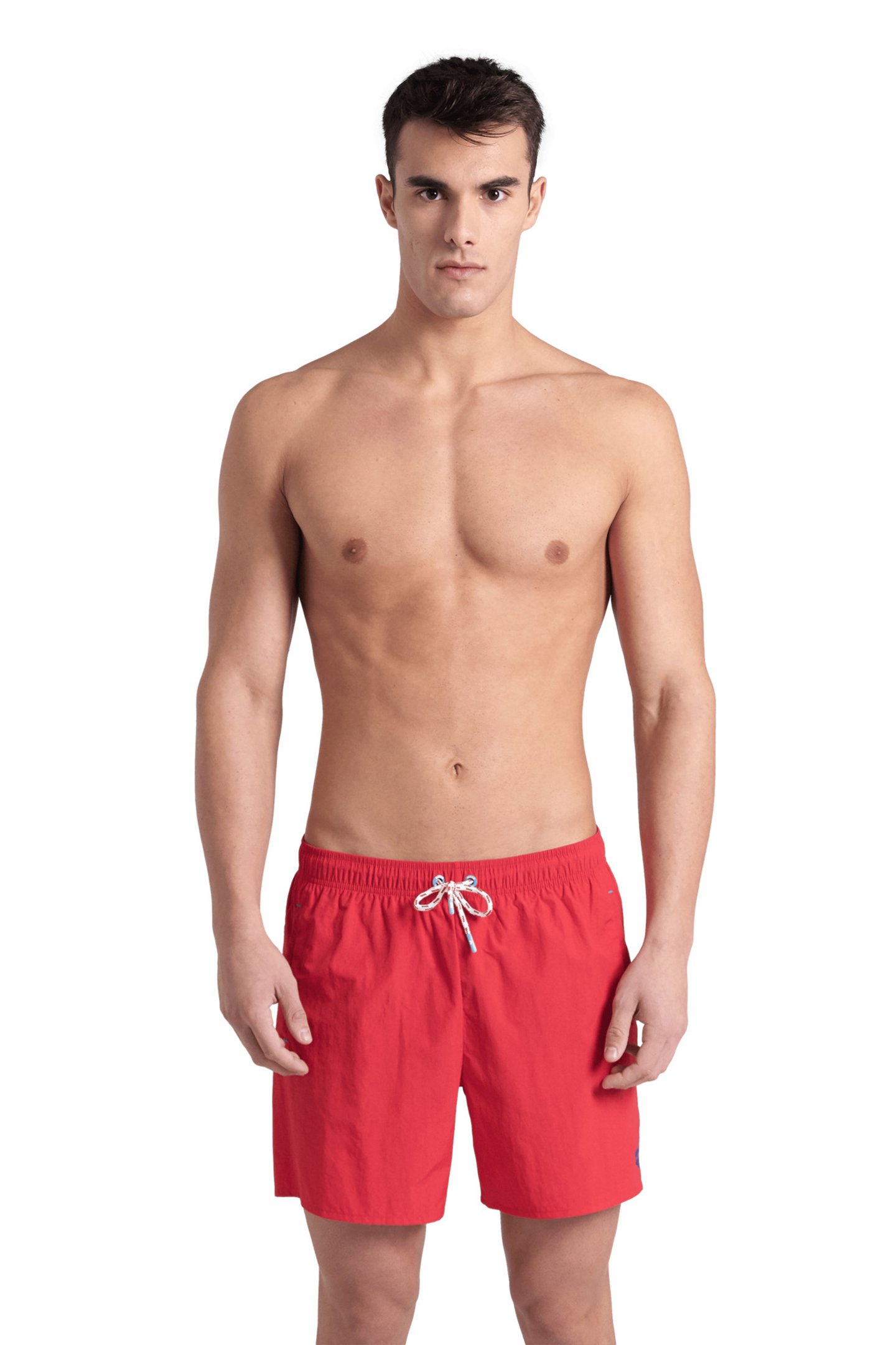 MEN'S ARENA PRO_FILE BEACH L-SHORT RED- PURPLE BLUE by Arena