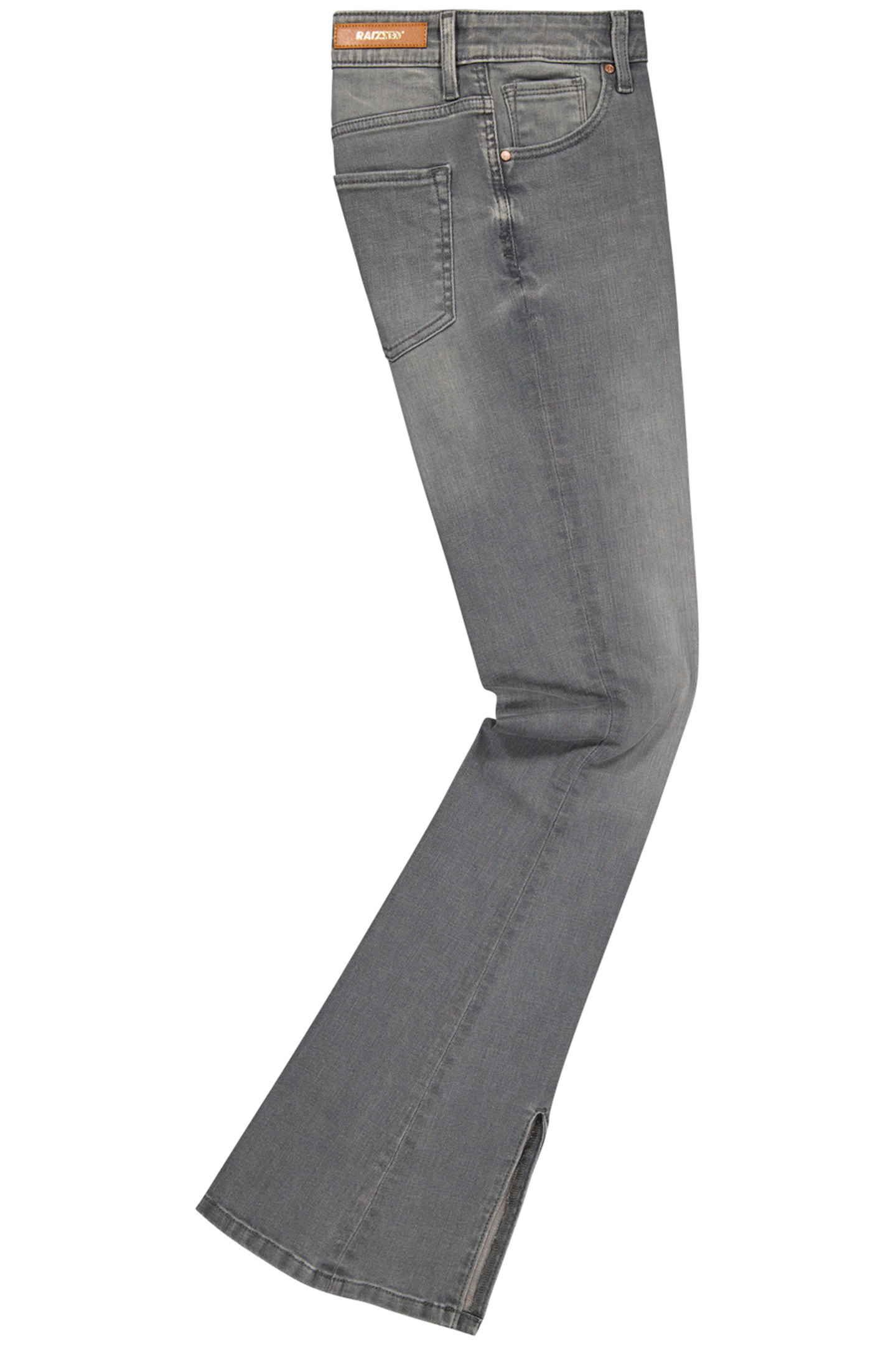 SUNRISE SPLIT JEANS MID GREY STONE 3