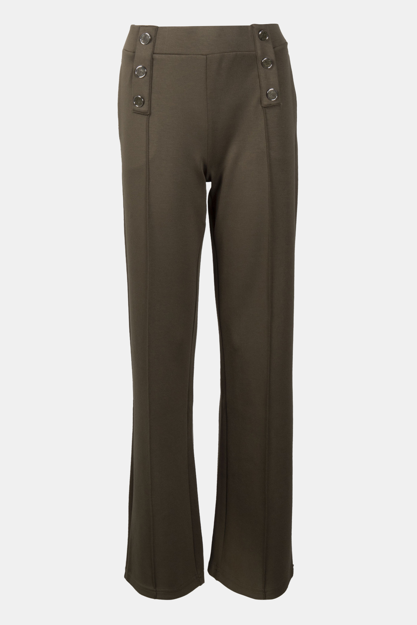 PANTS WIDE LEG SAILOR DETAILS OLIVE 3