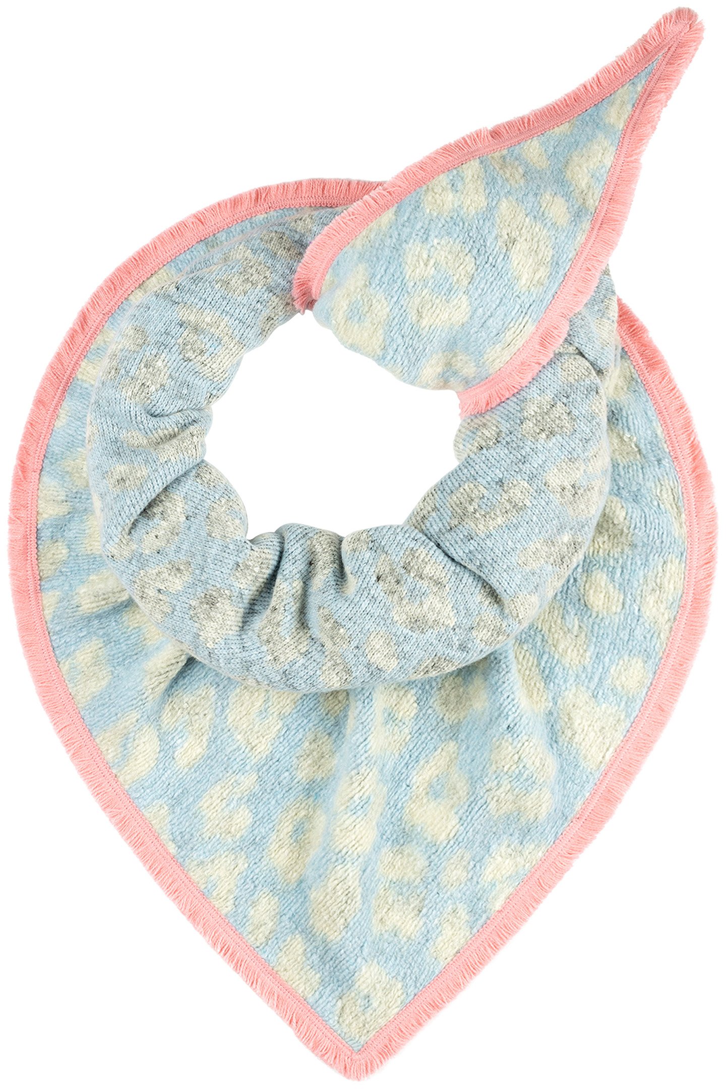 SHAWL - ANIMAL BLUE ECRU by POM Amsterdam