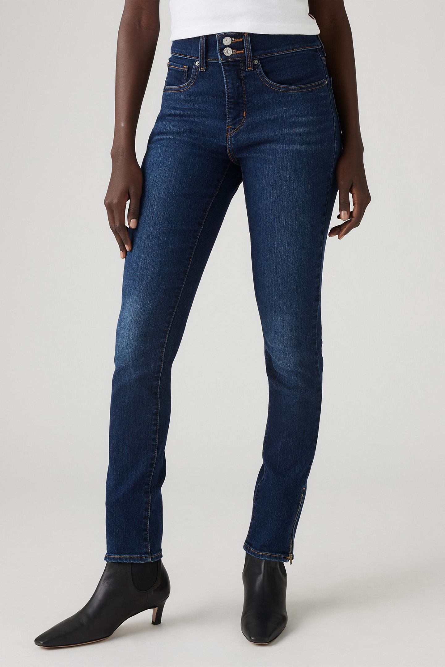 311 SHP SKINNY ZIP HEM DOUBLE DOOZY by Levi's