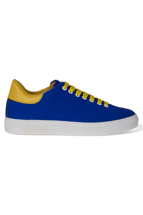 BLUE SNEAKERS BLUE by Moschino