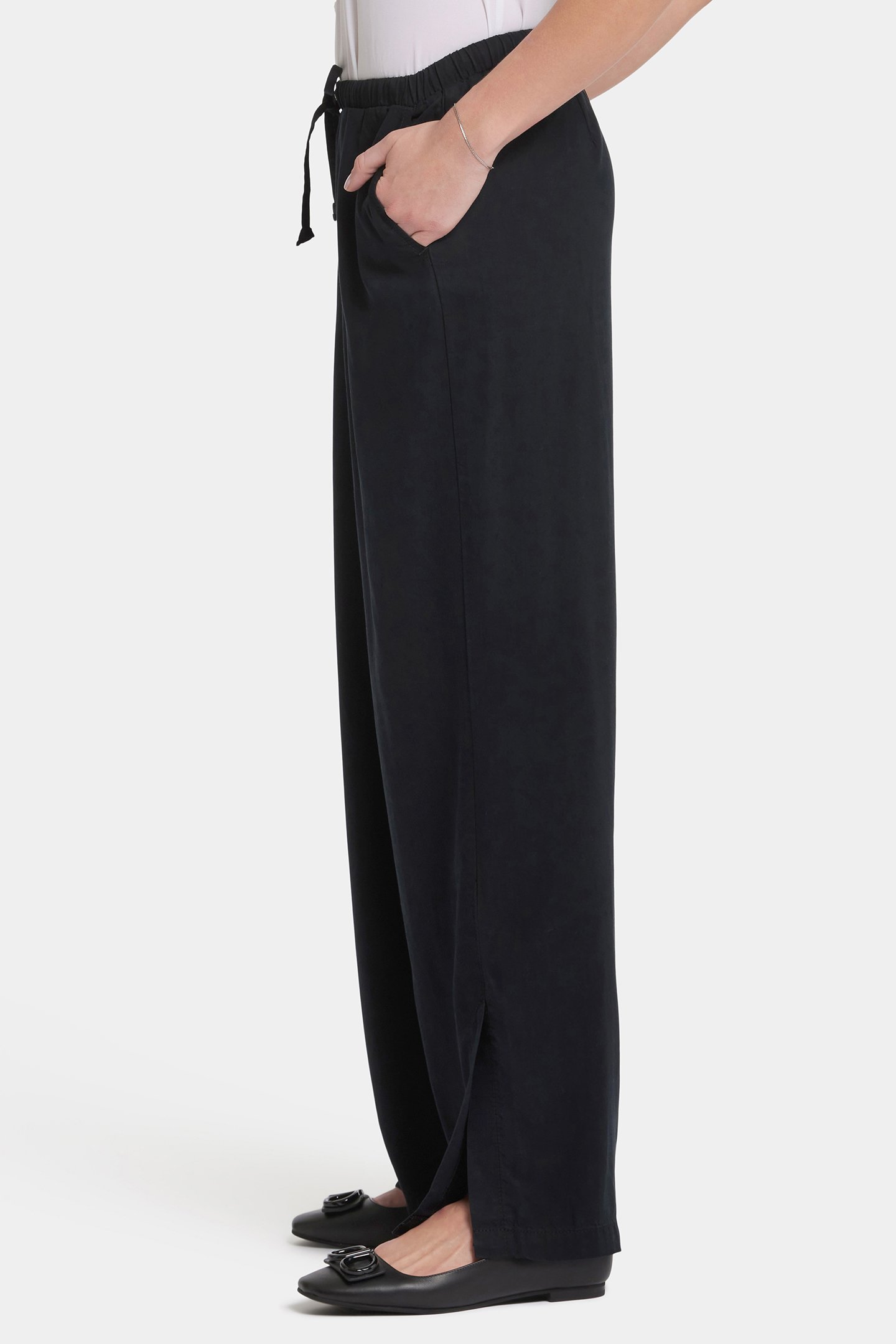 JAYNE PULL ON WIDE LEG OVERDYE BLACK 5